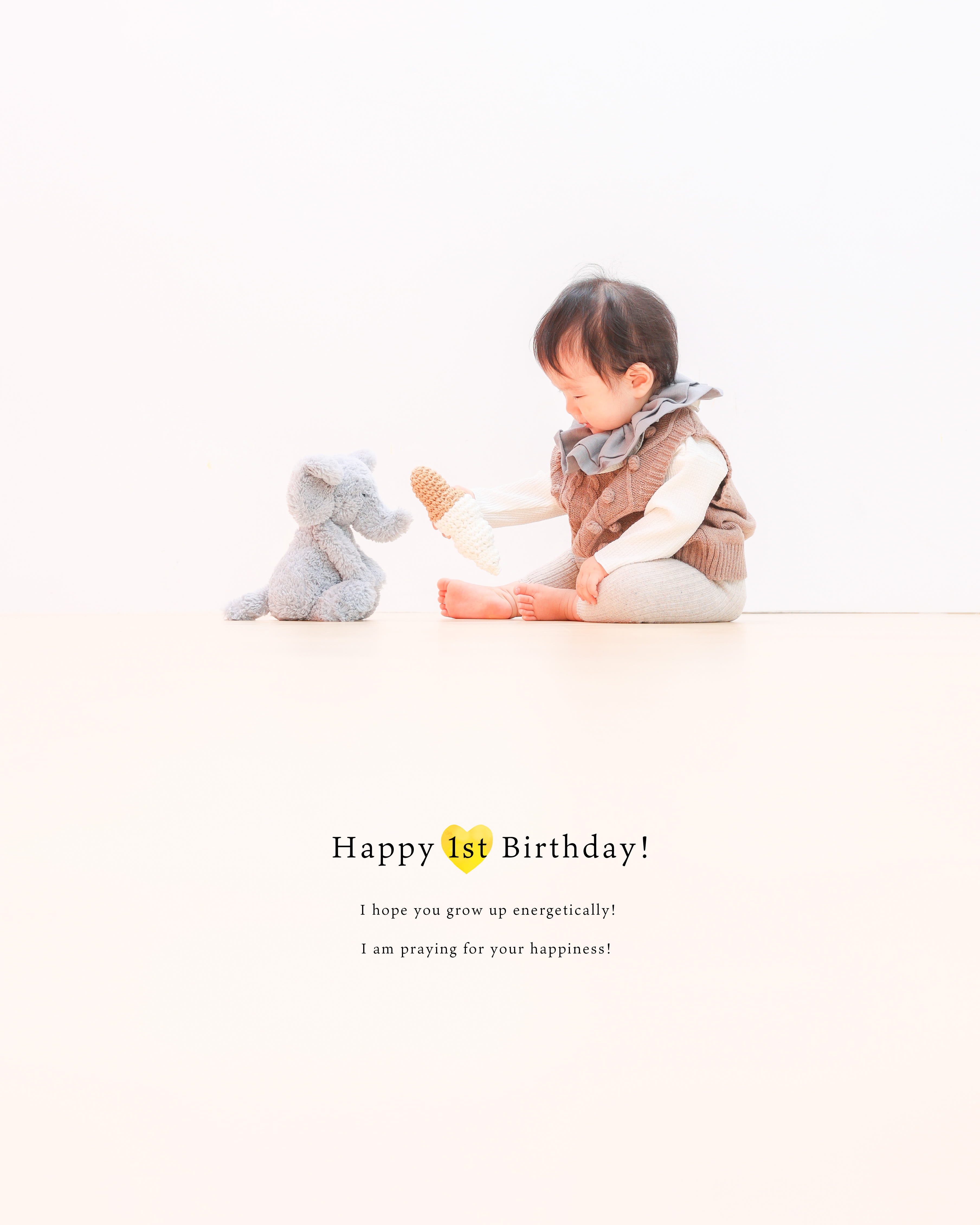 バースデー　お誕生日　赤ちゃん　家族写真　キッズ写真　HAPISTA