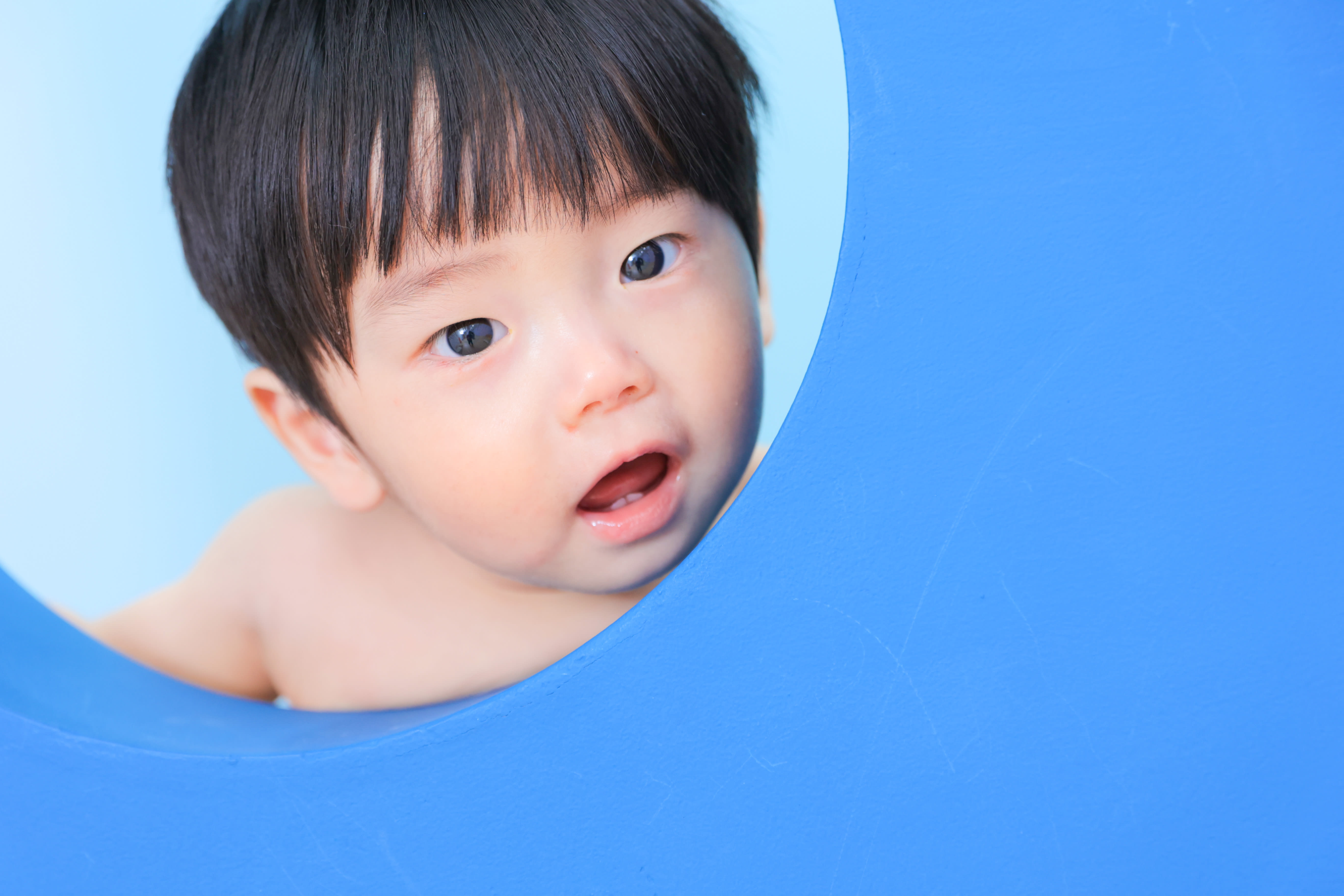 1歳男の子　1歳誕生日