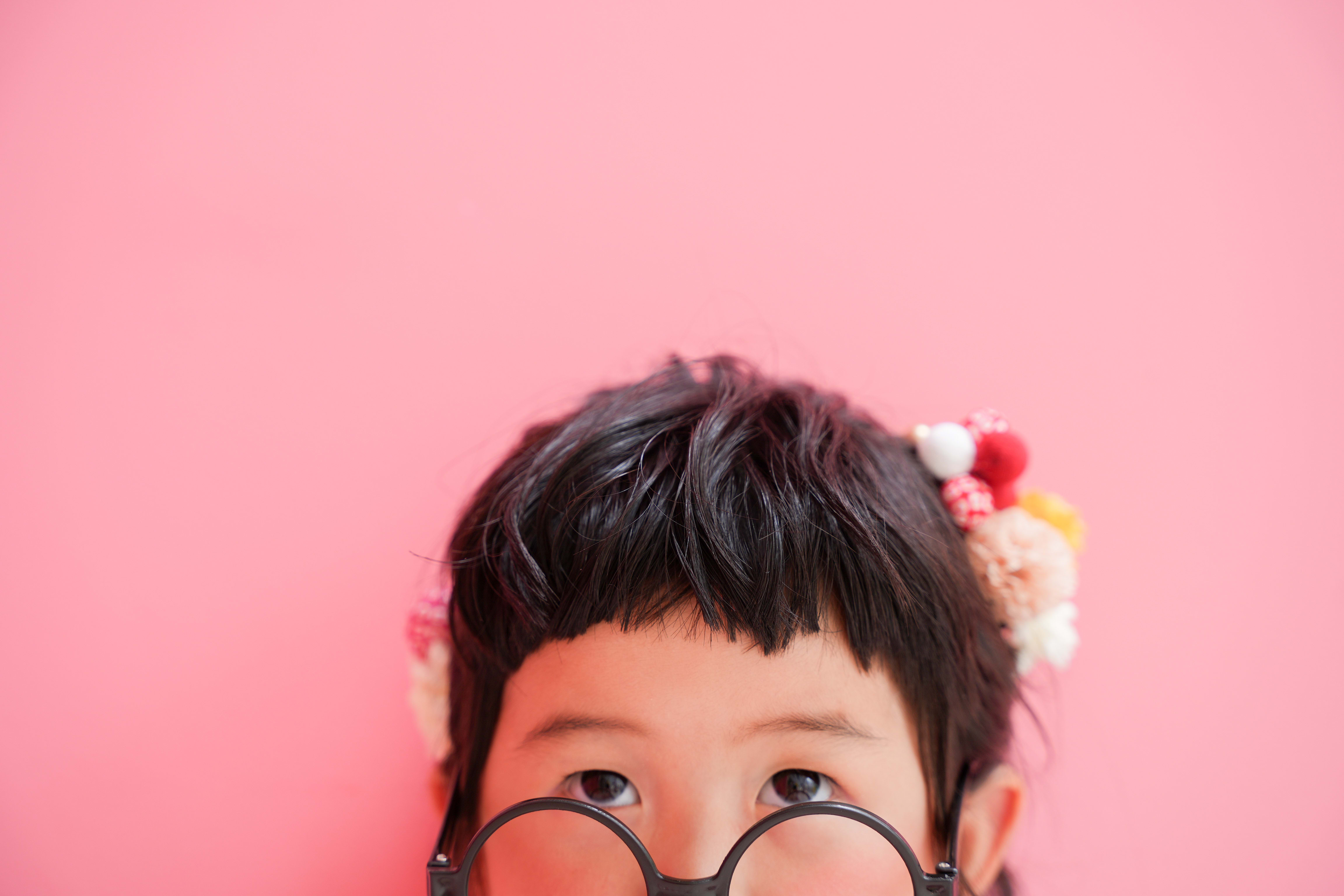 七五三　女の子　3歳　着物