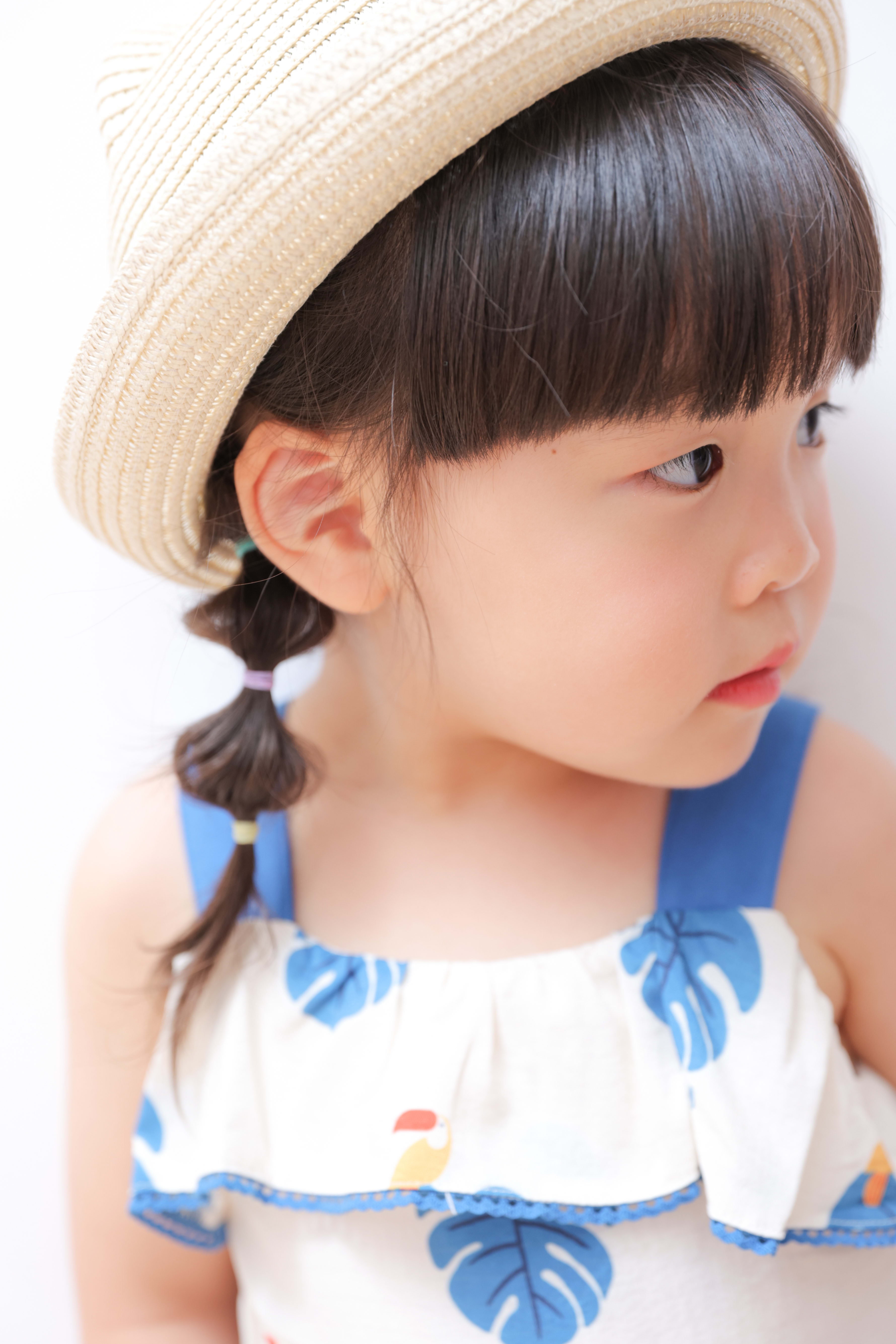 女の子　記念写真　可愛い　キッズフォトスタジオ　ハピスタ