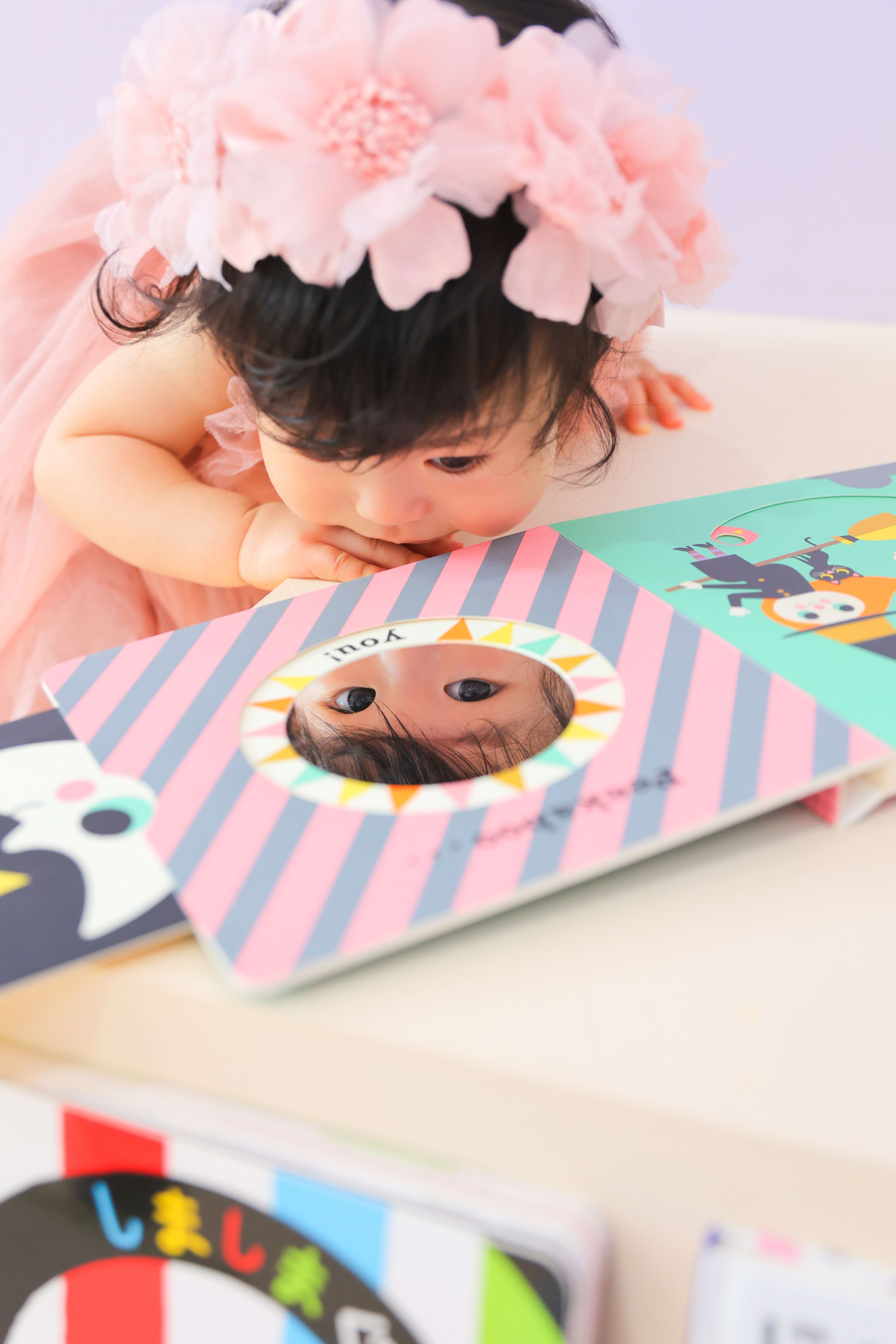 1歳女の子　1歳誕生日