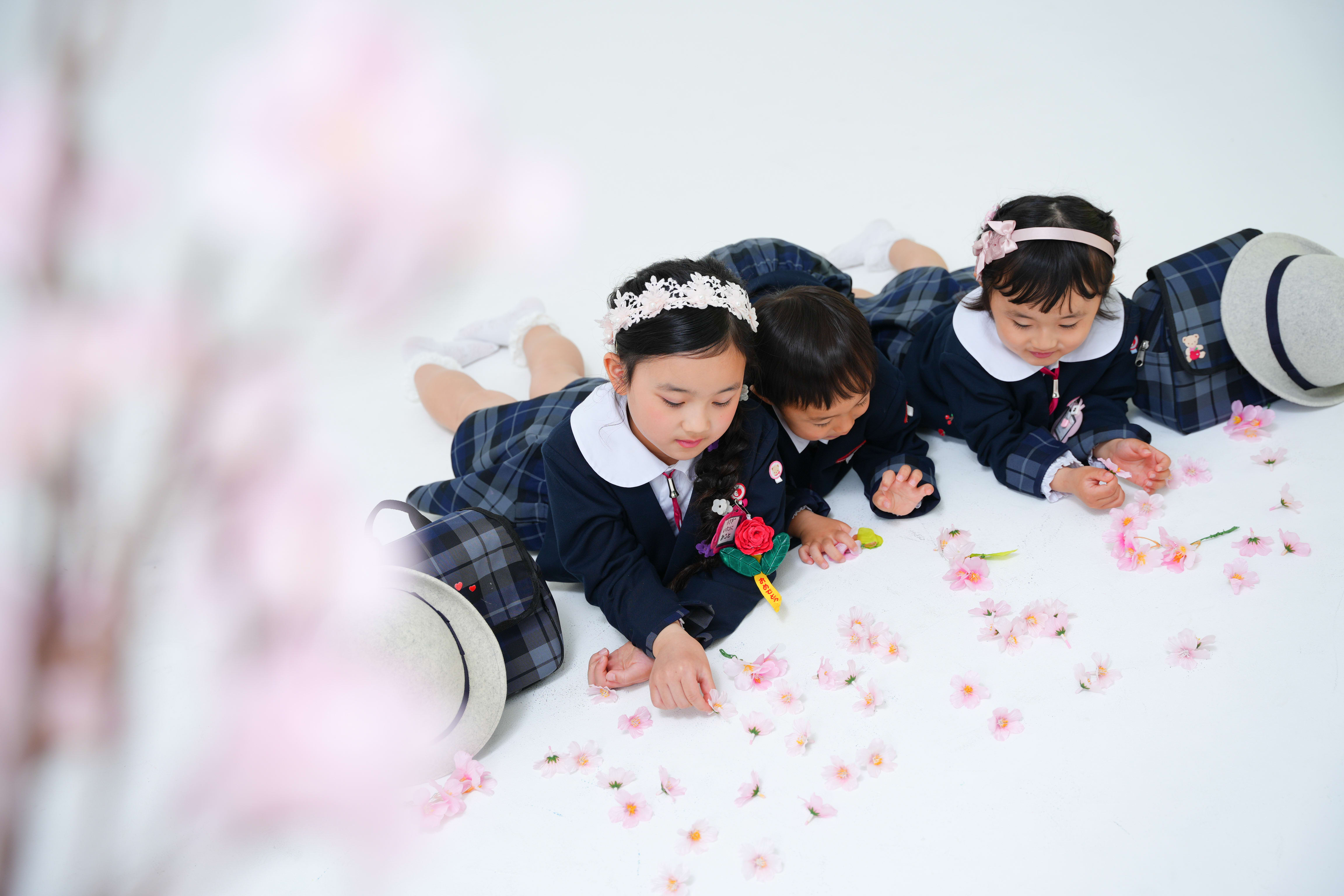 入学　3歳　5歳　7歳　制服