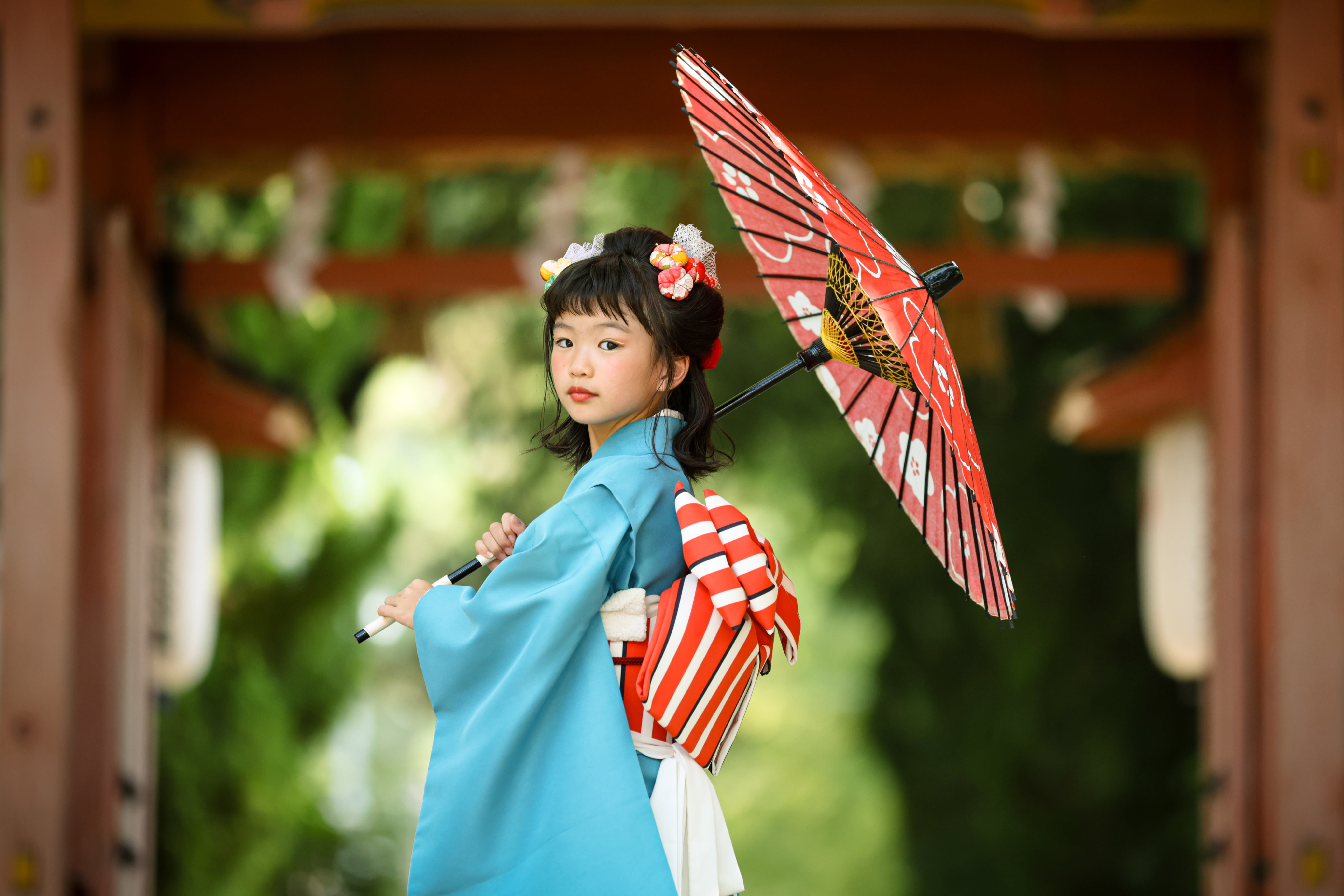 7歳　神社　服部住吉神社