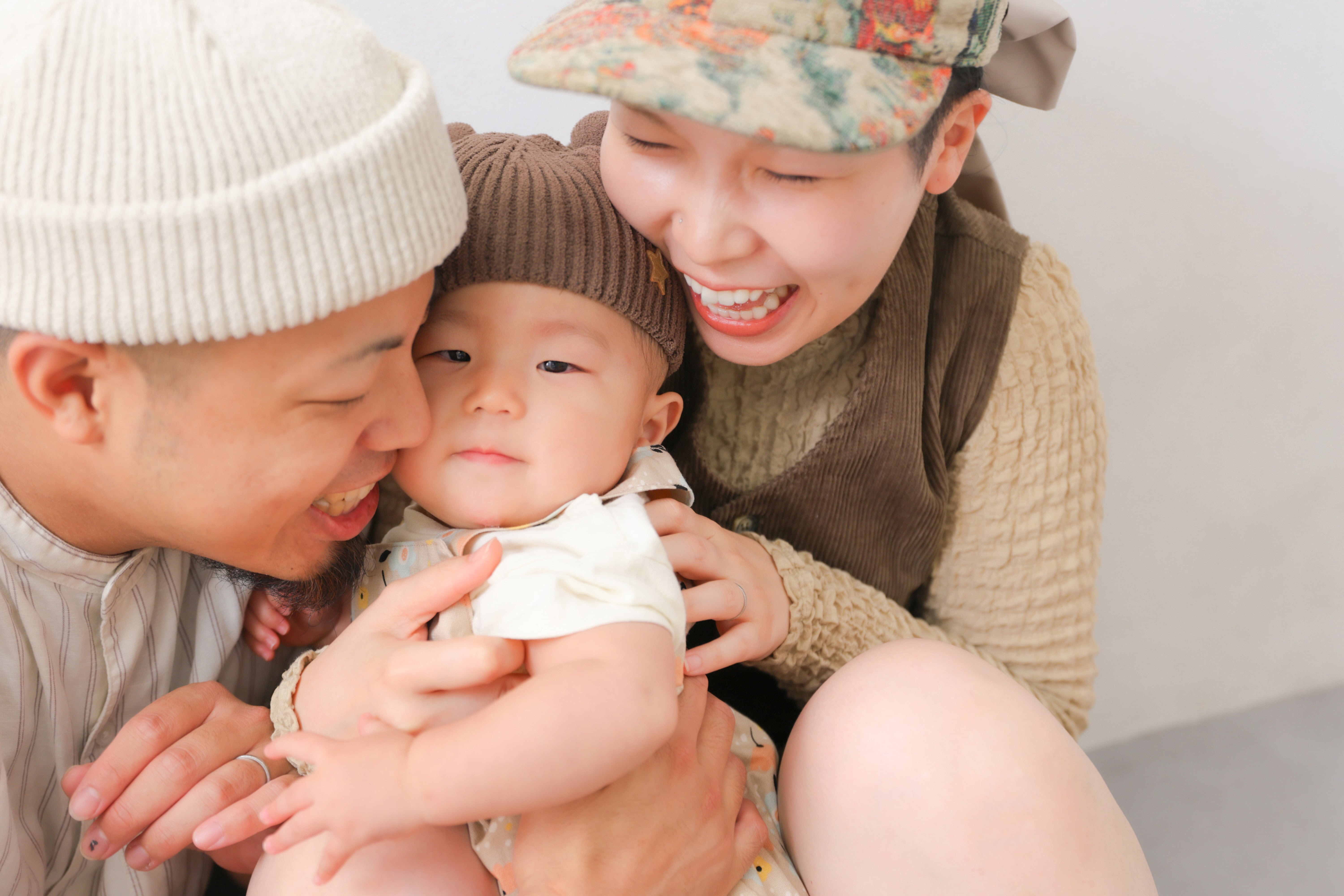 家族写真　バースデー