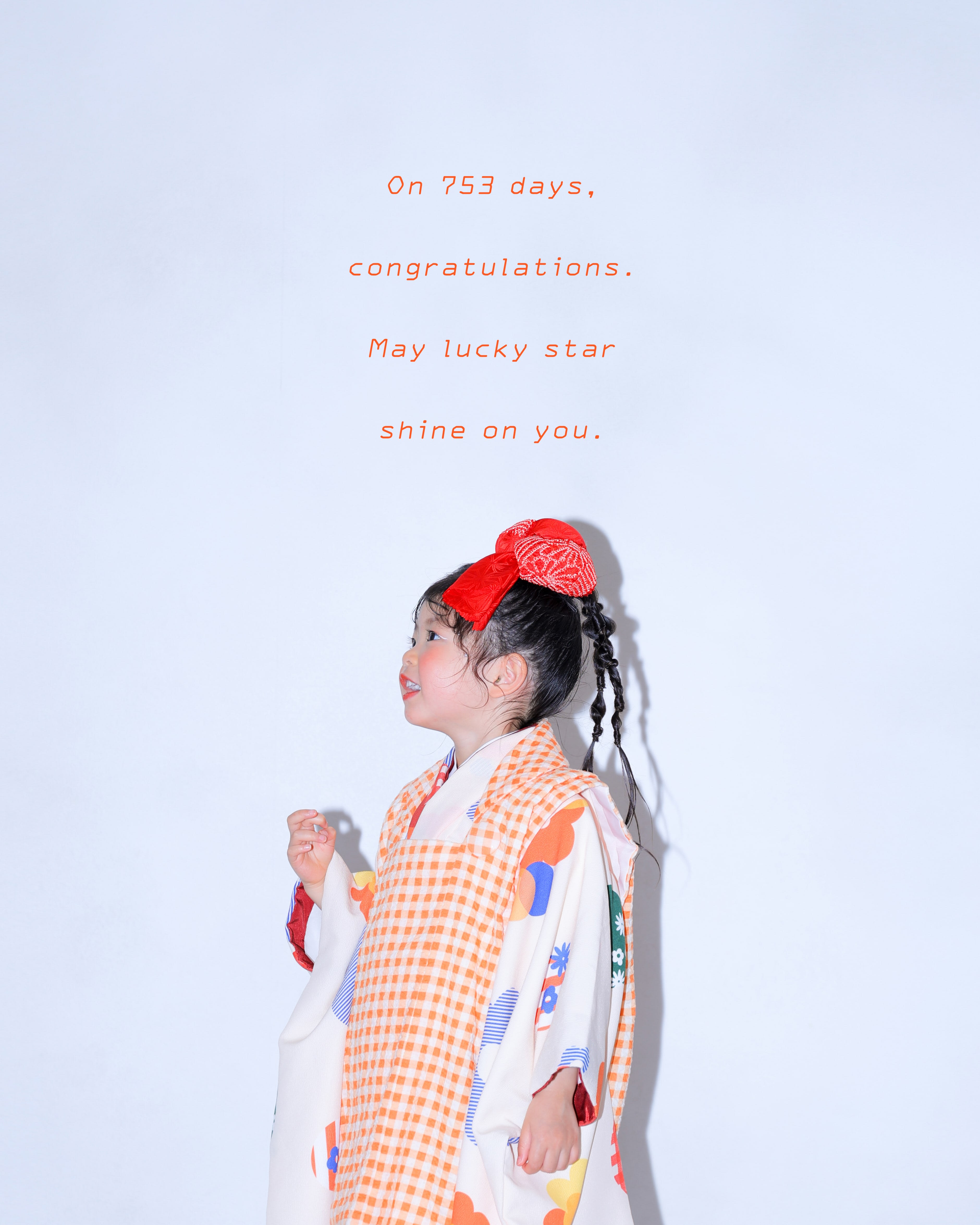 七五三　3歳　女の子　着物