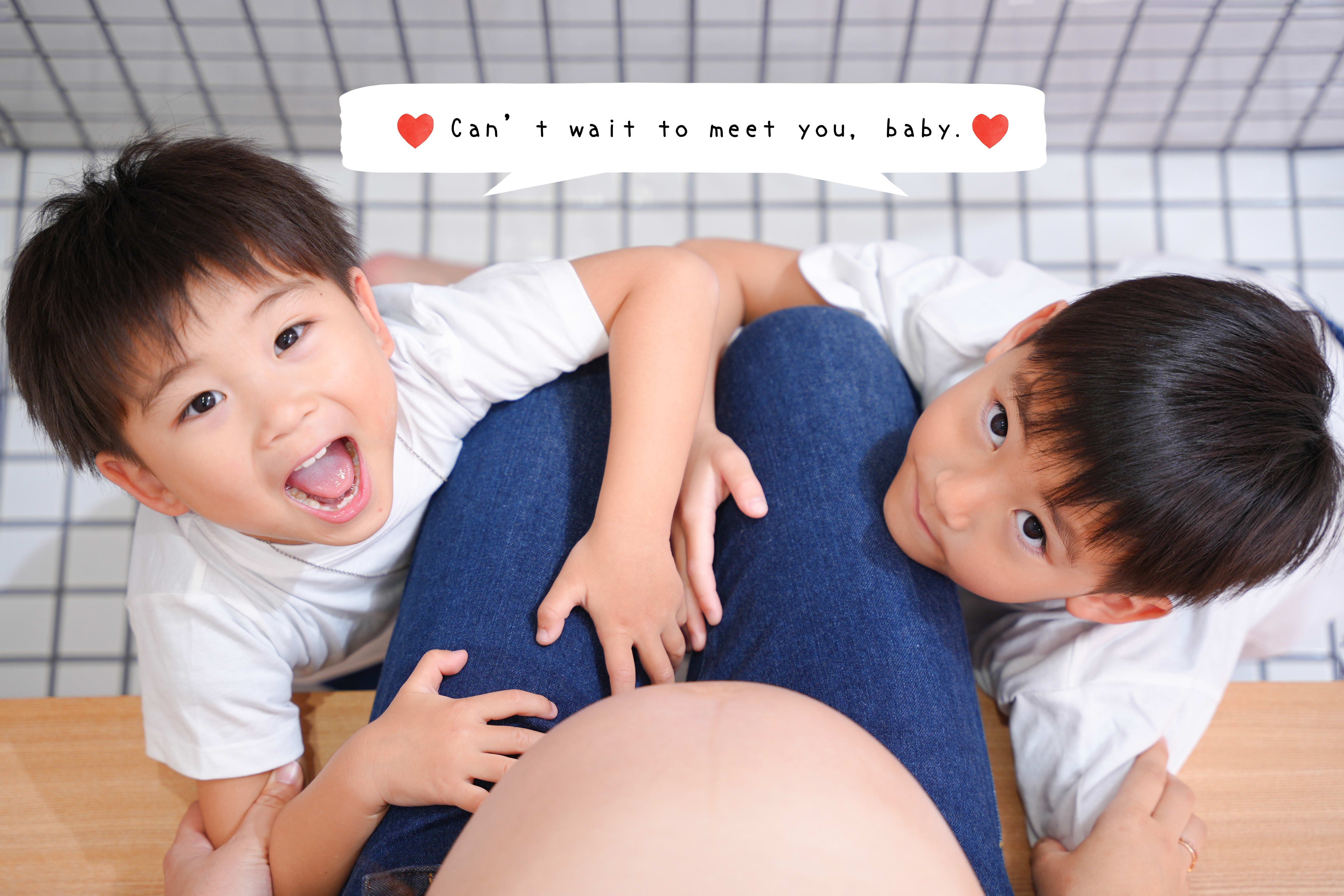 マタニティ　マタニティフォト　兄弟　HAPISTA ハピスタ