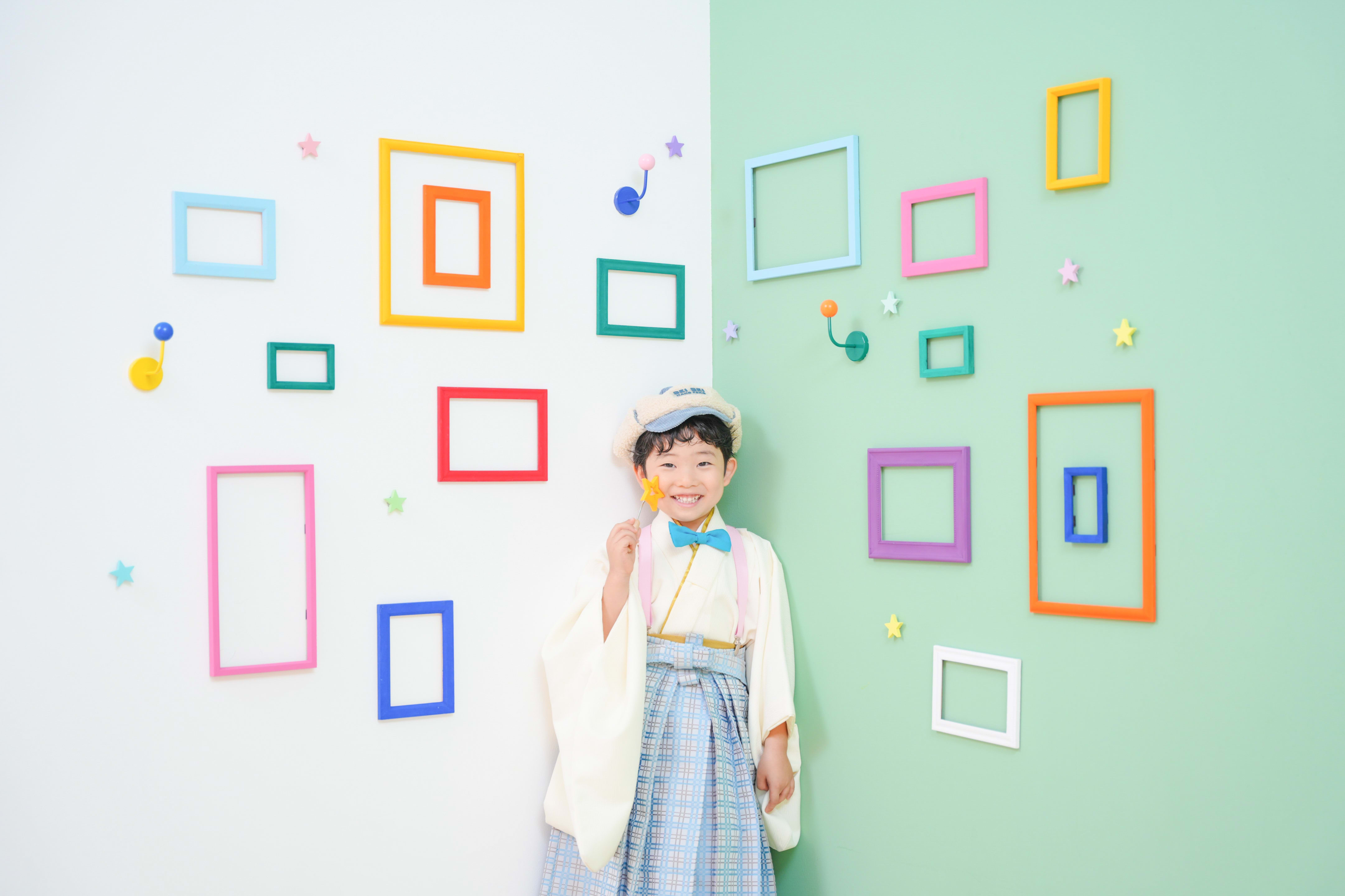 七五三　5歳　男の子　着物