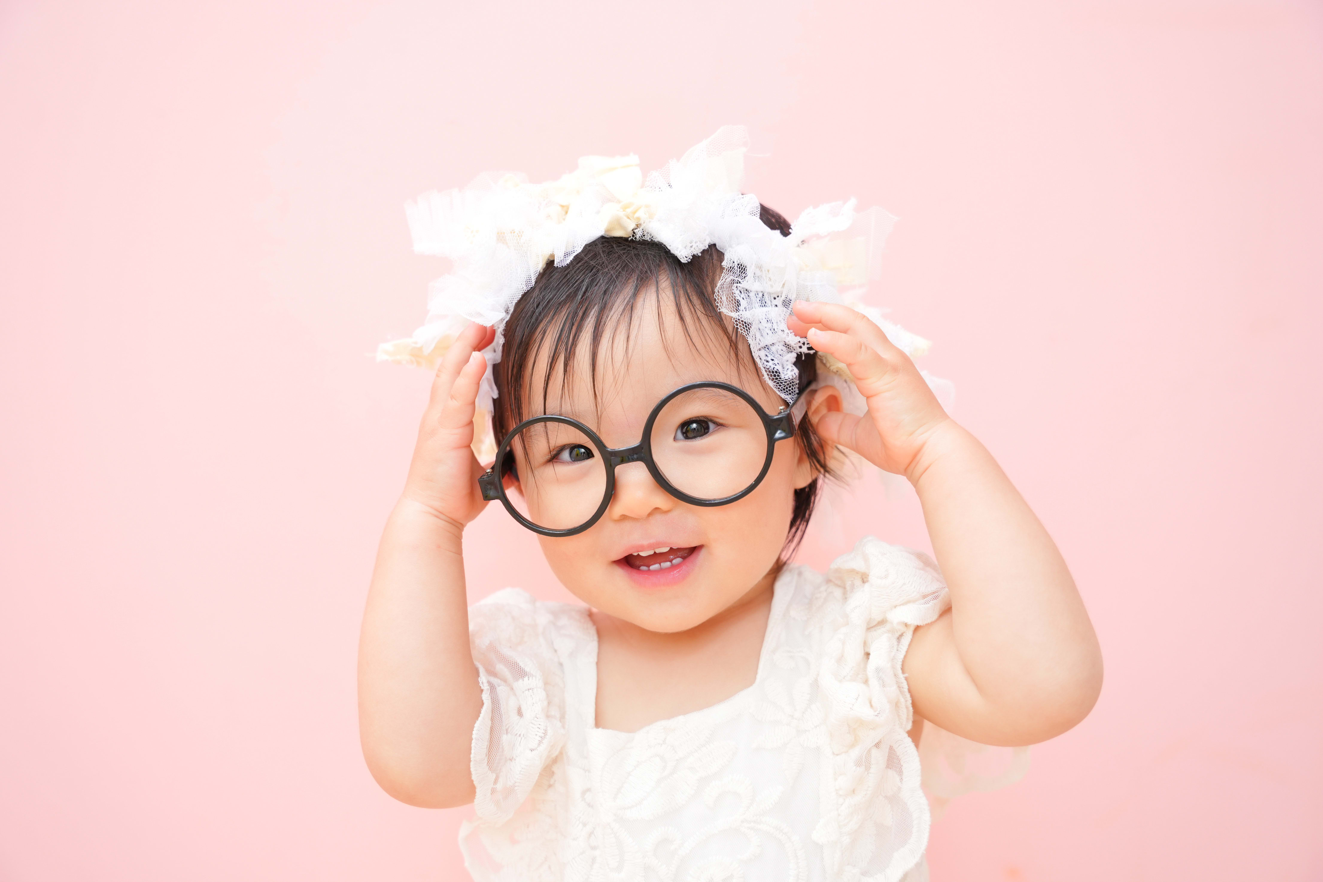 1歳女の子　1歳誕生日