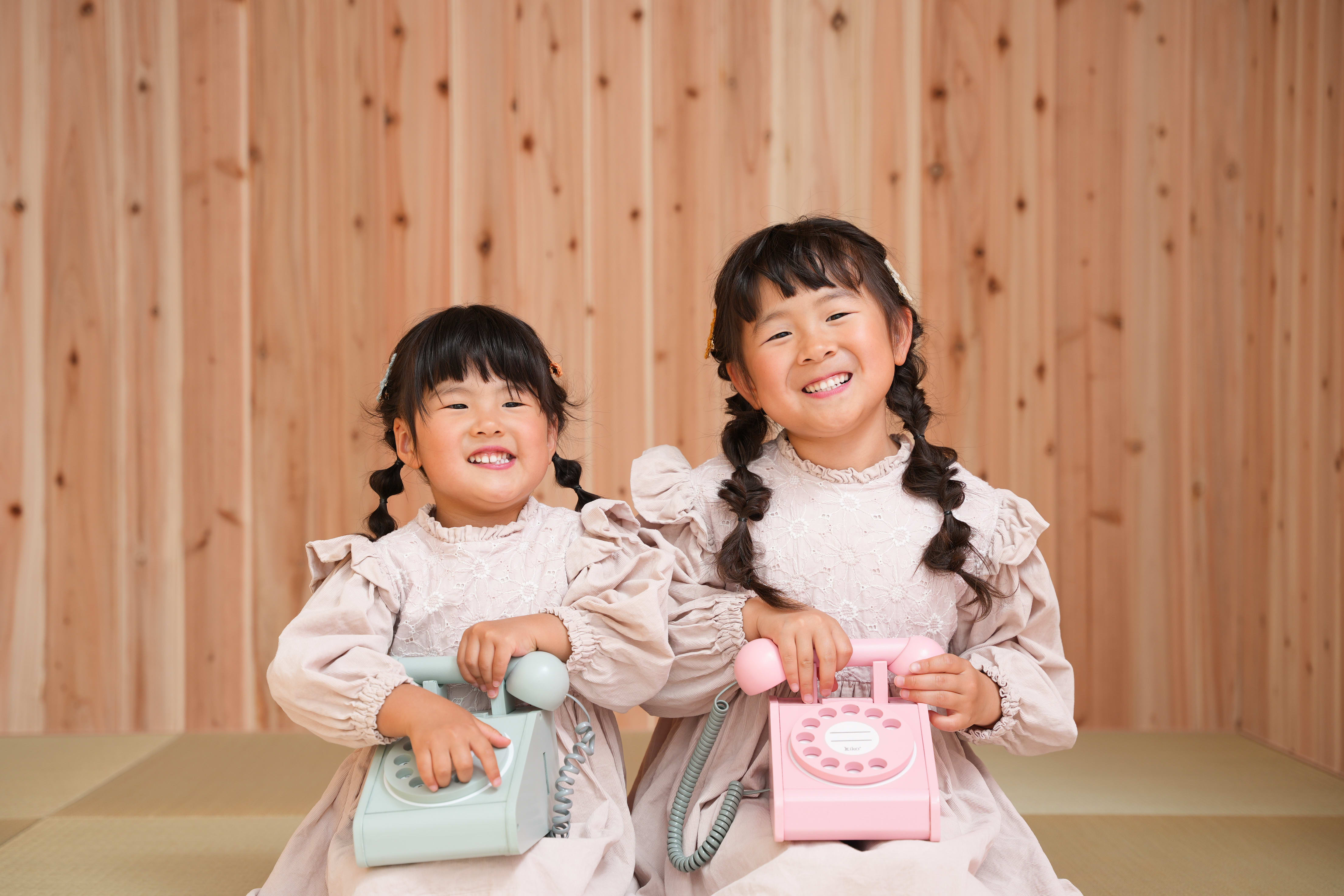 七五三　7歳　3歳　女の子　姉妹