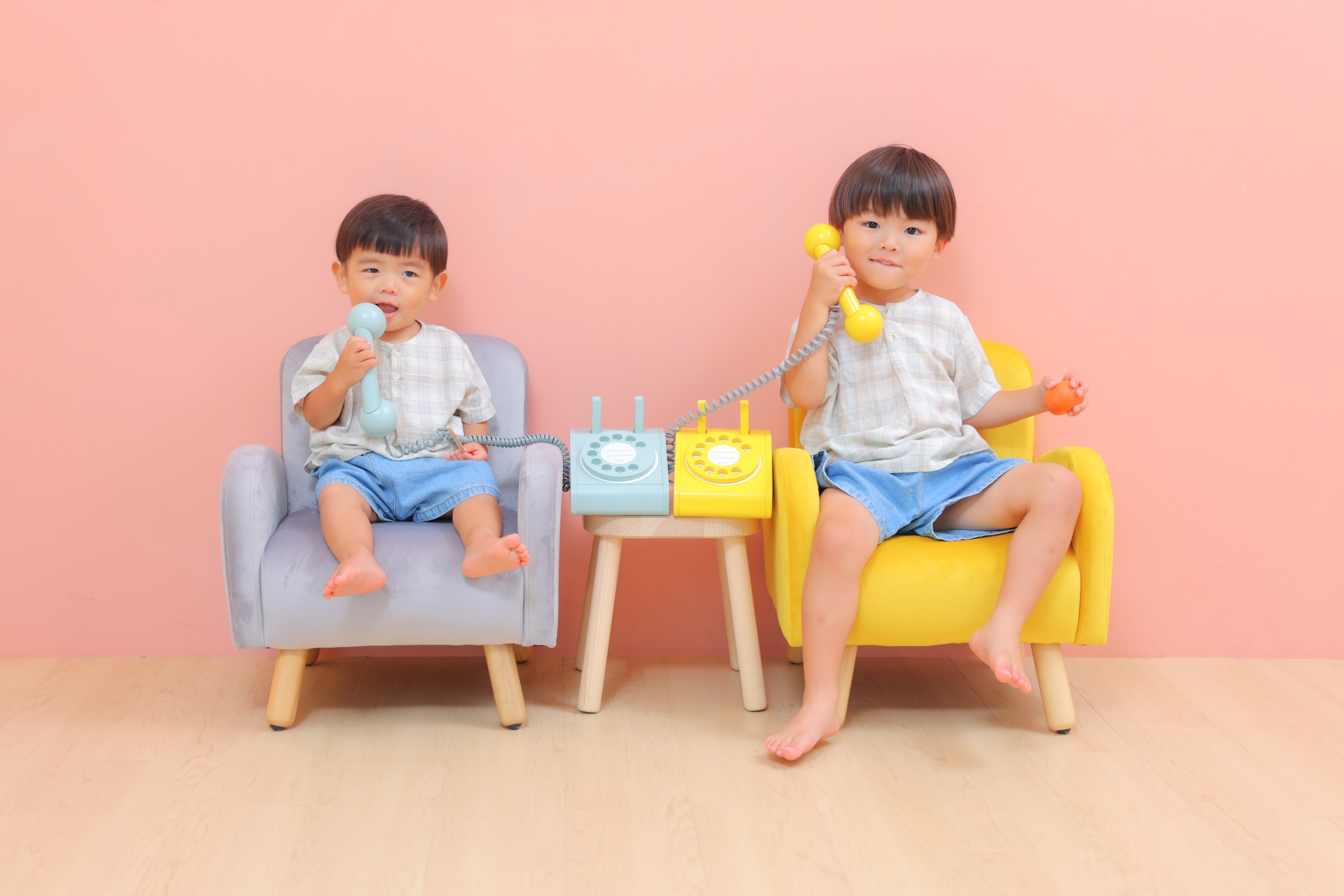 七五三　きょうだい　キッズ写真 　ファミリー　HAPISTA