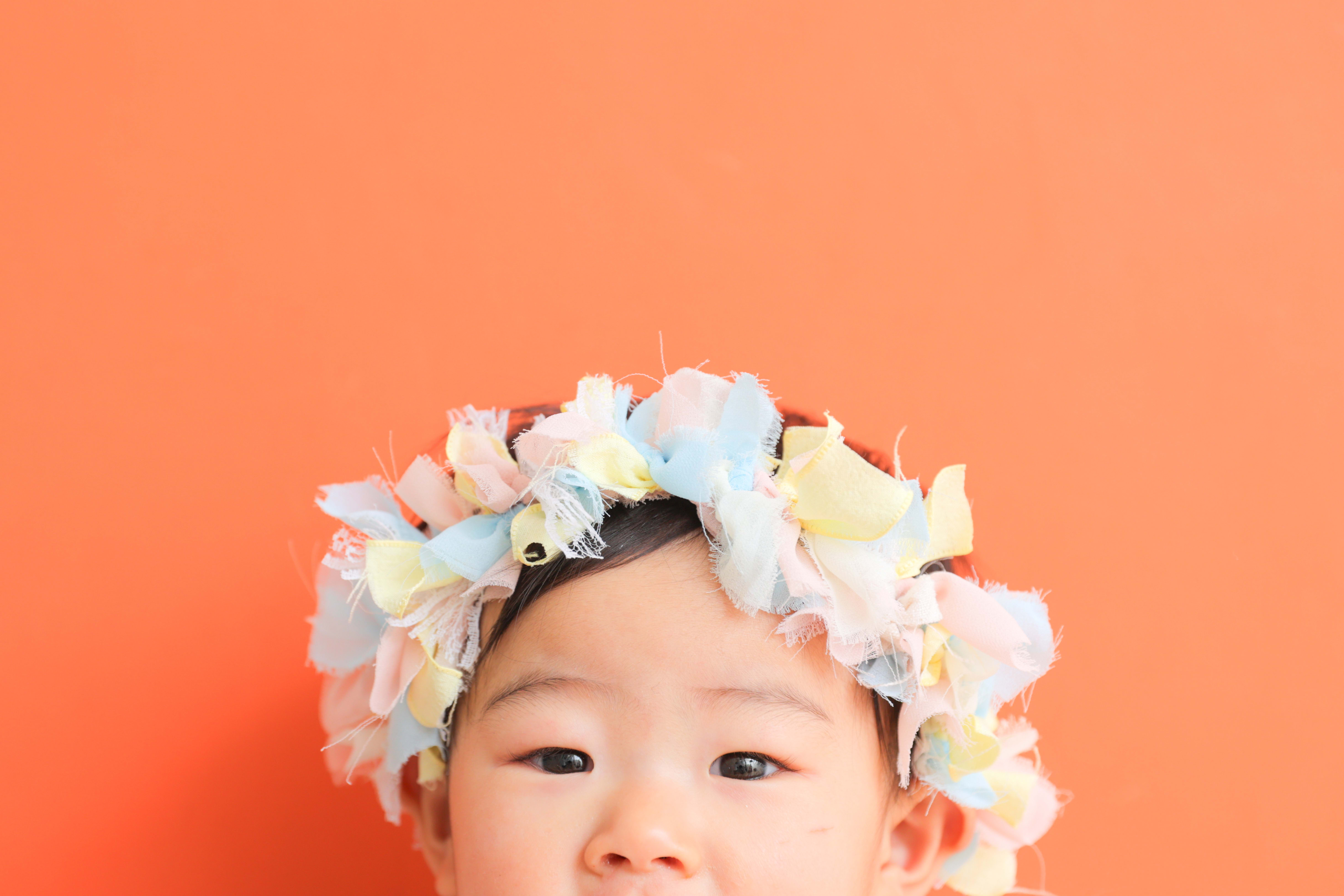 1歳女の子　1歳誕生日
