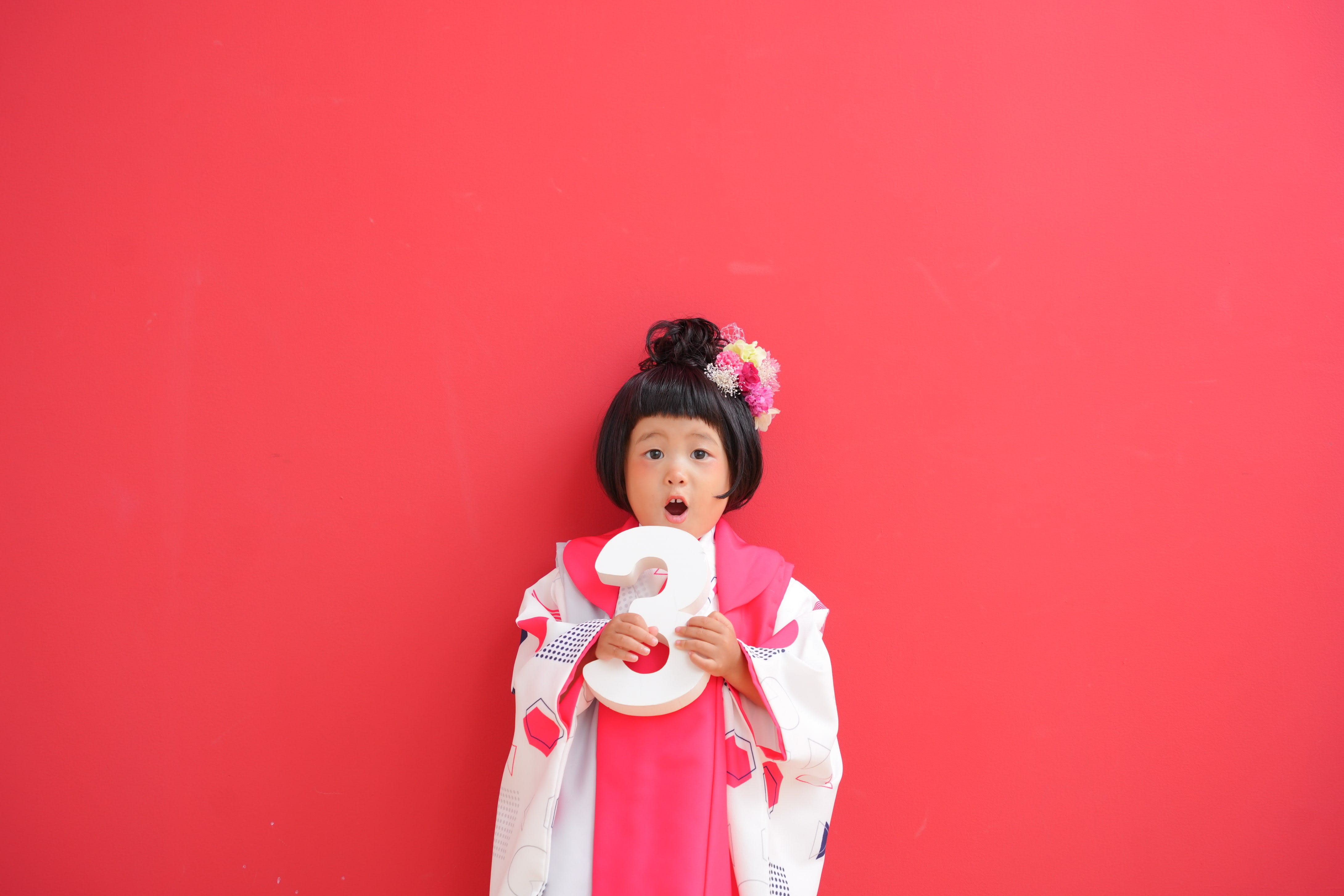 七五三　3歳　女の子