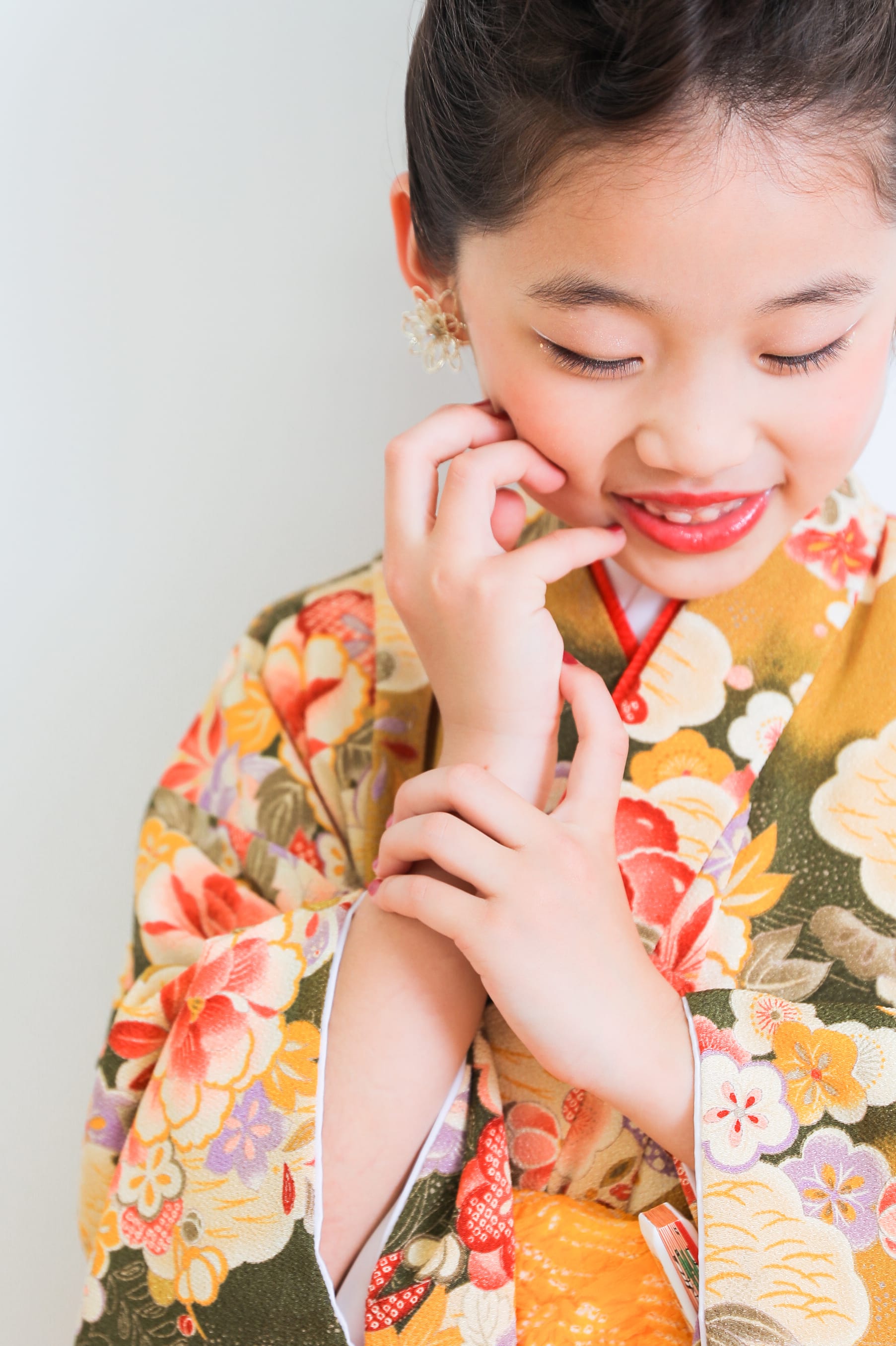 七五三　バースデー　キッズ写真 　ハピスタ