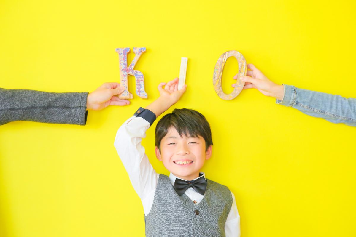 バースデー　お誕生日　カラフル　記念日撮影　キッズ写真　HAPISTA