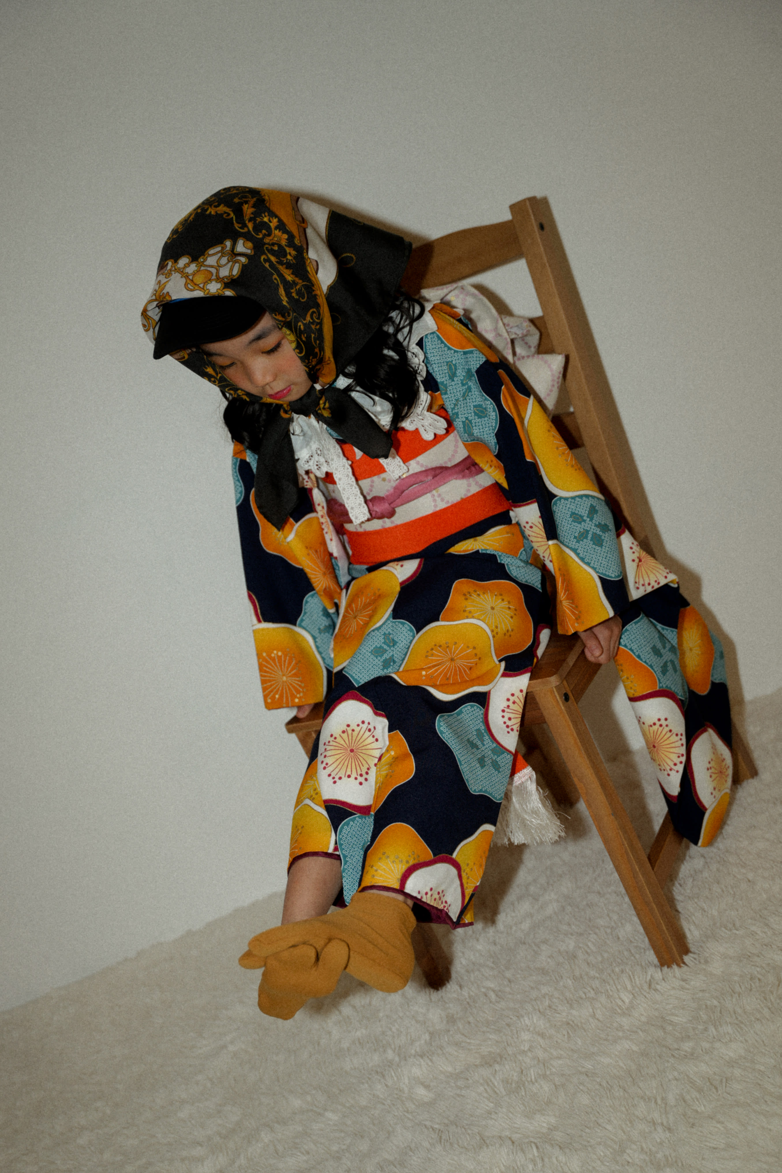 7歳　七五三　女の子　フォトスタジオ　なかもずフォトスタジオ　堺市七五三　七五三撮影