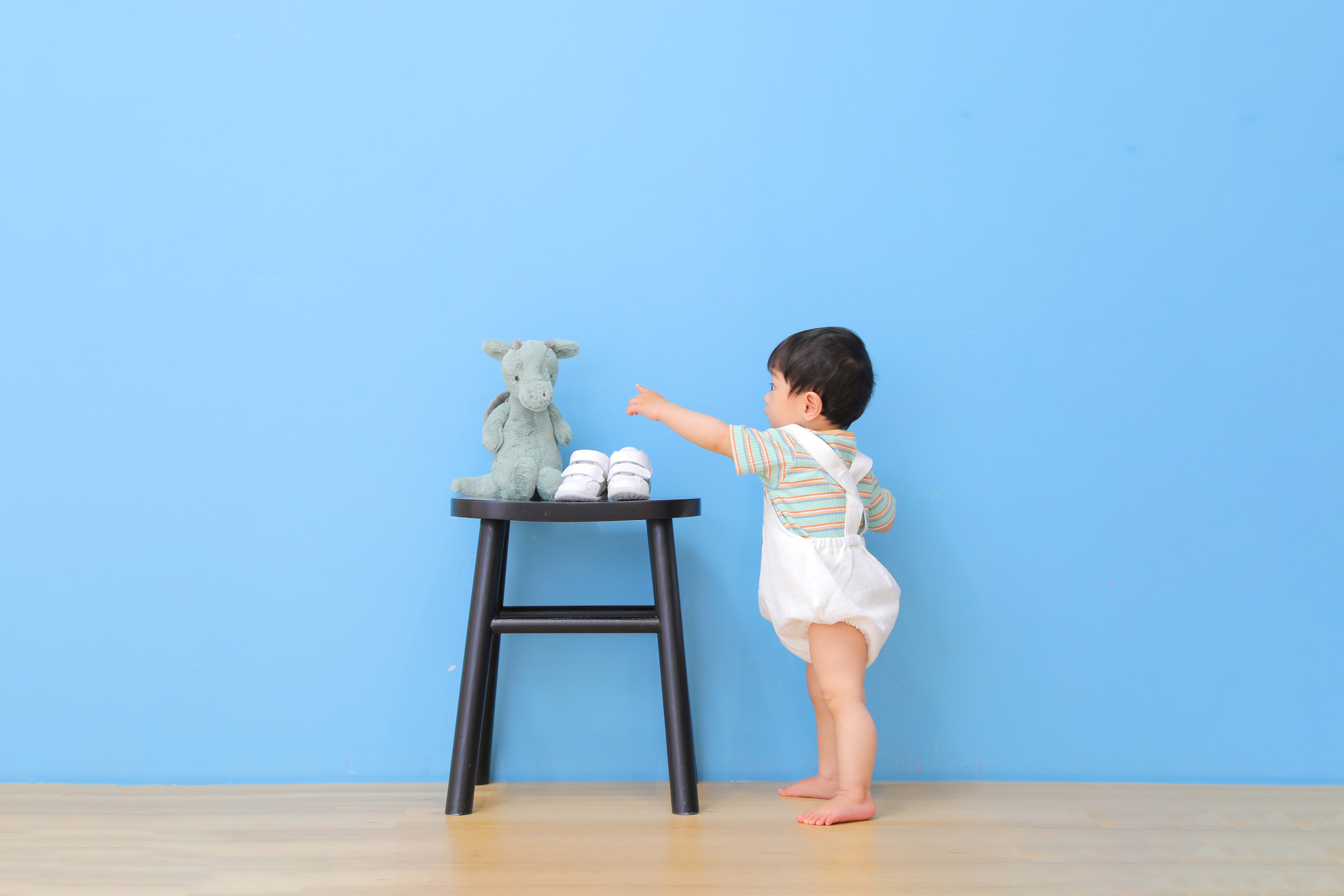 1歳男の子　1歳誕生日