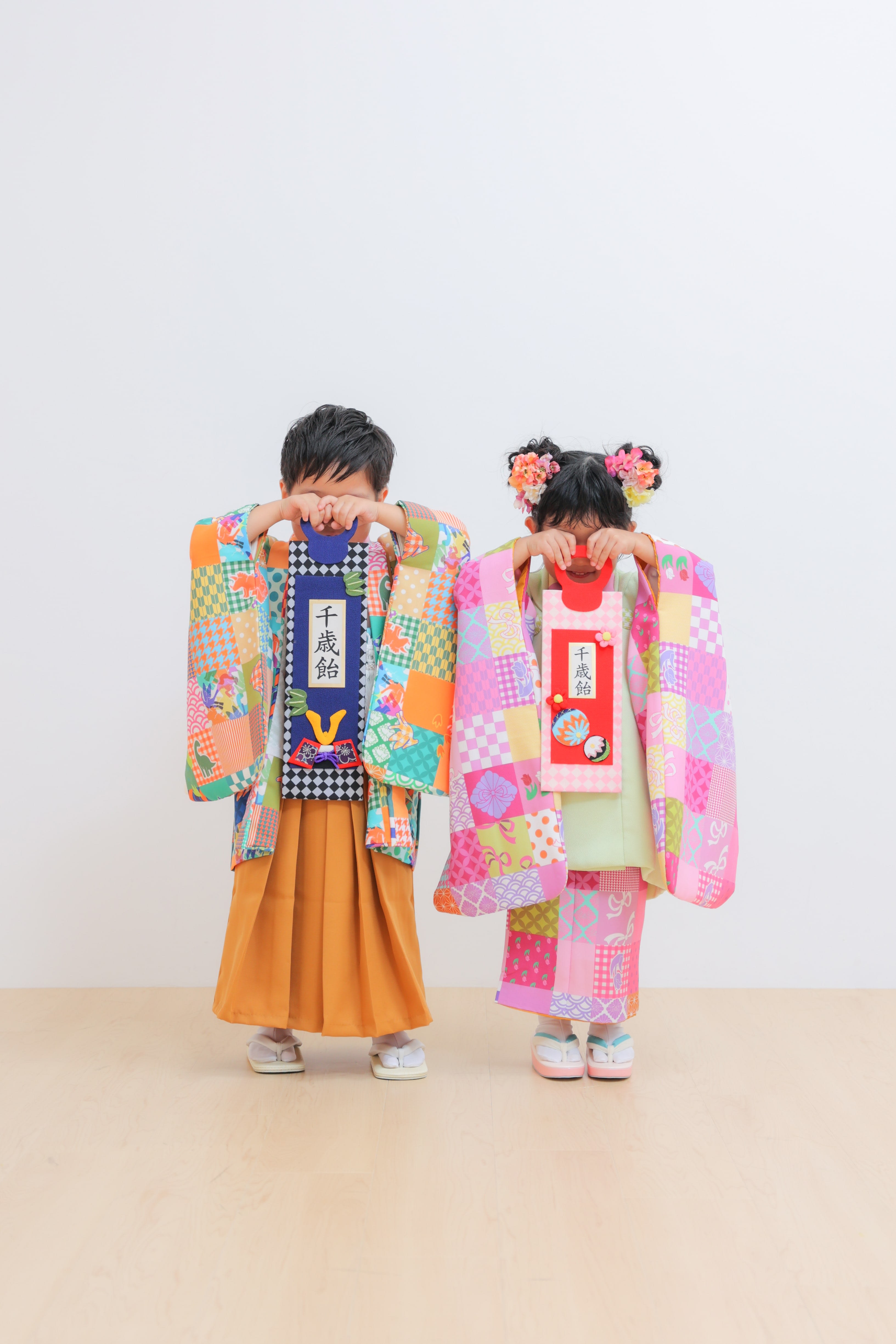 七五三　きょうだい　キッズ写真 　ファミリー　HAPISTA