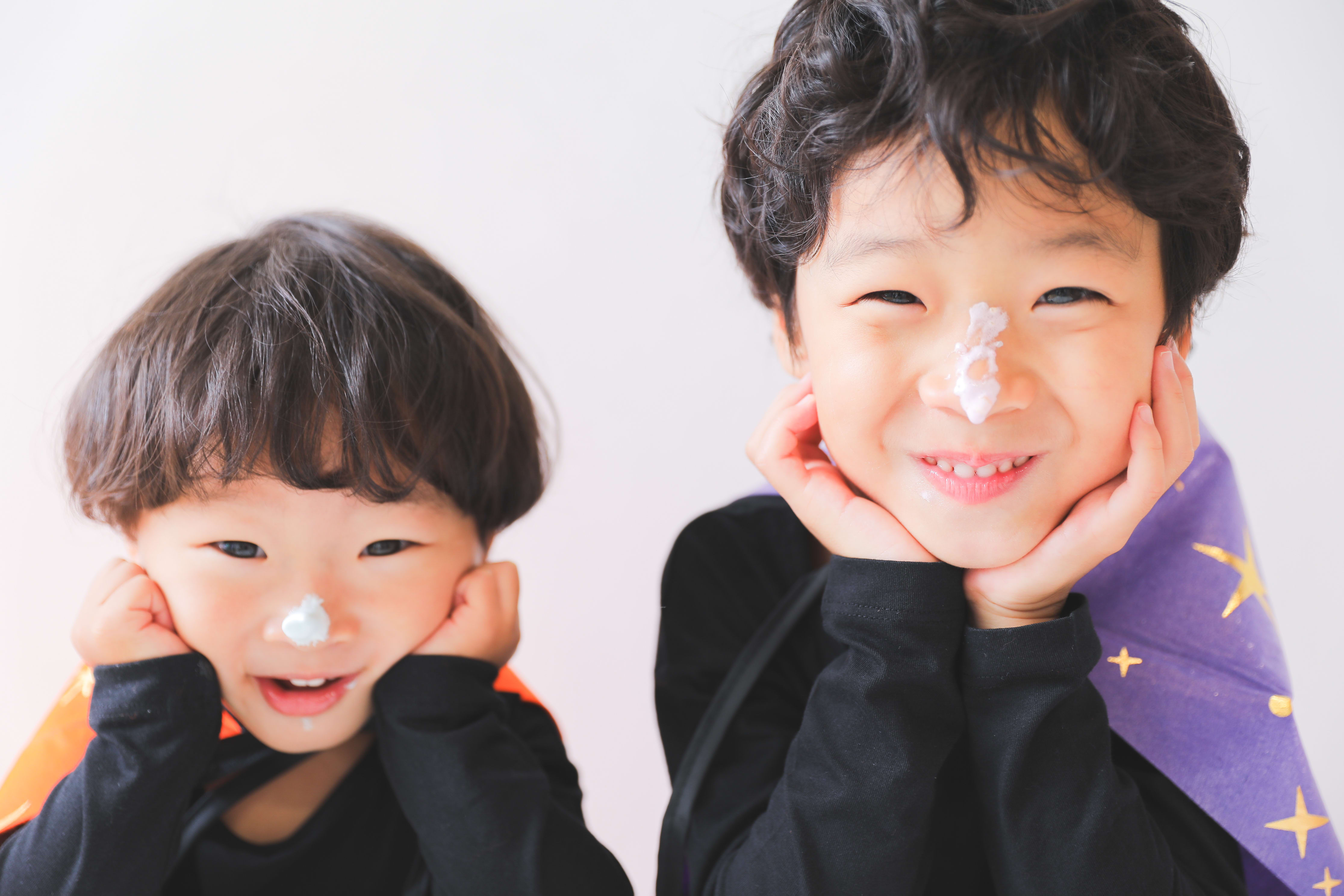 七五三　兄弟　5歳　3歳