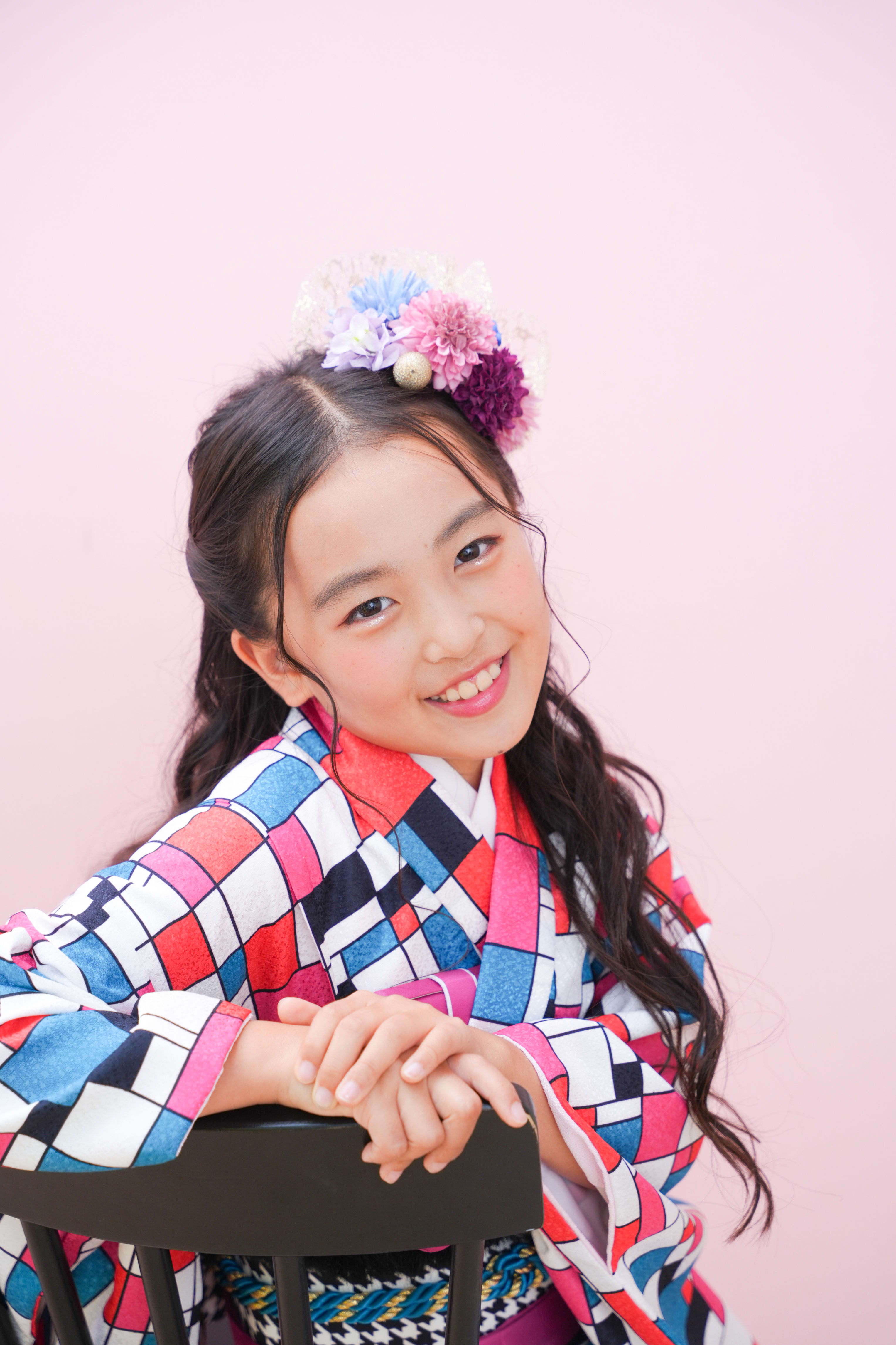 1/2成人式　10歳　女の子