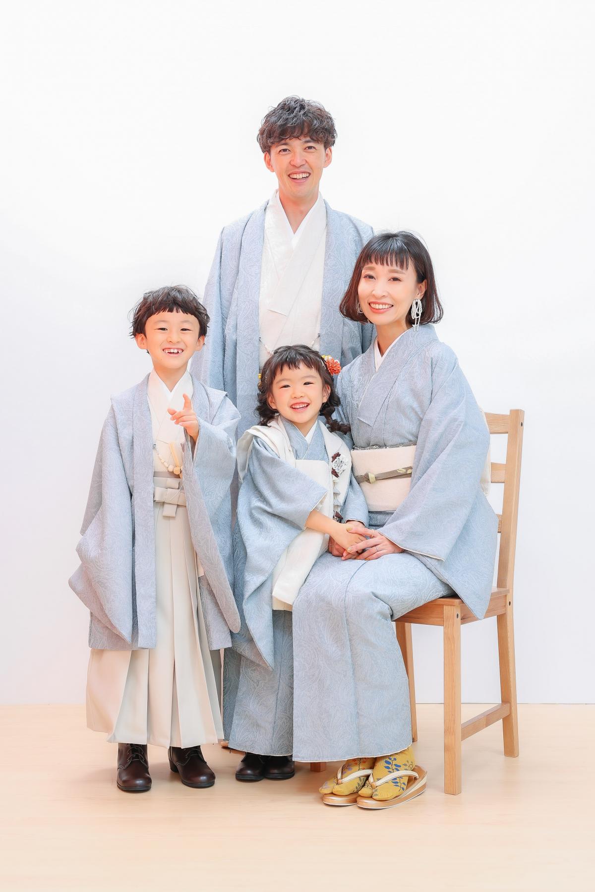 七五三　記念写真　ファミリーフォト　家族写真　キッズフォトハウス　HAPISTA
