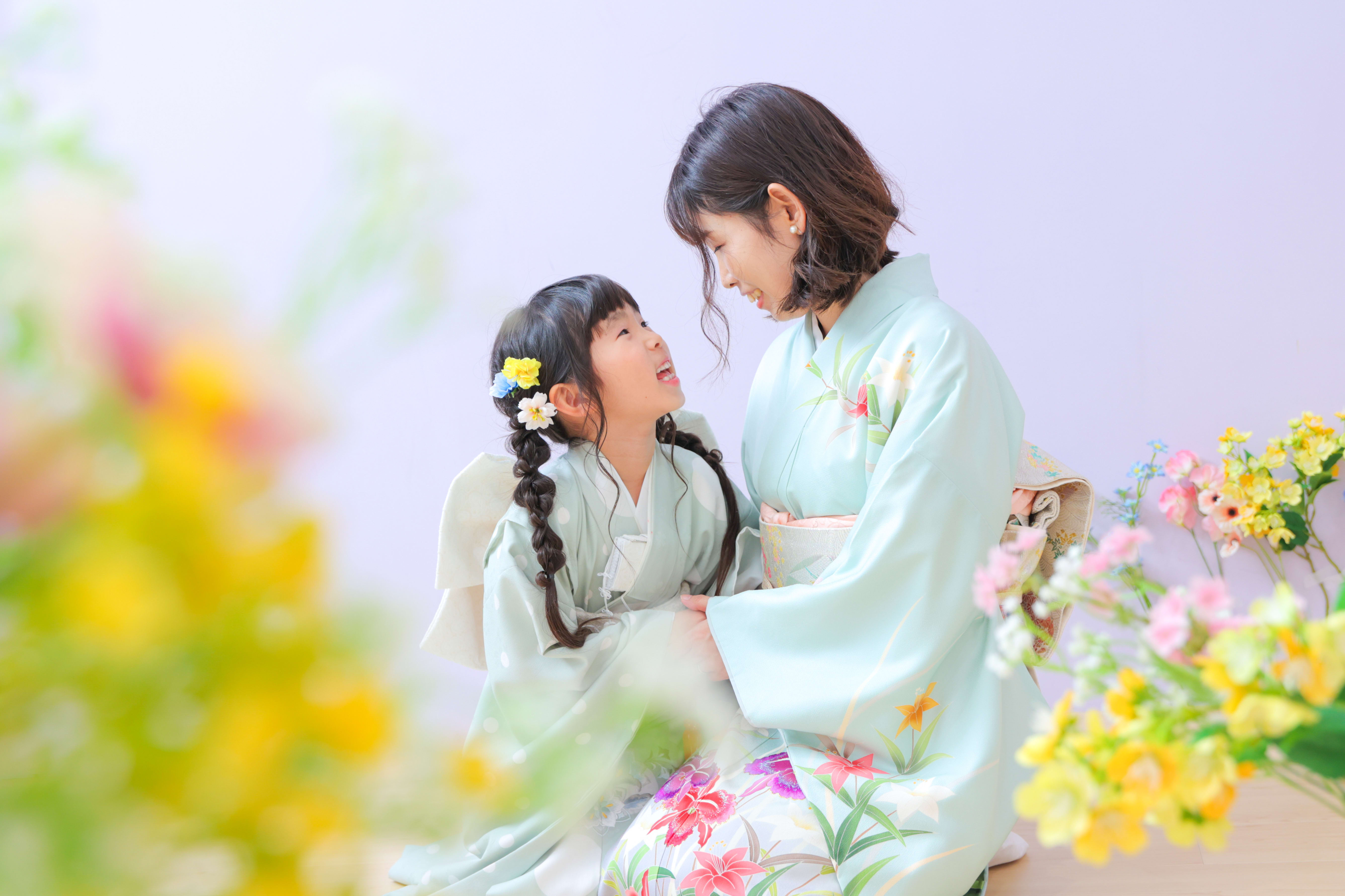 7歳女の子　753 七五三