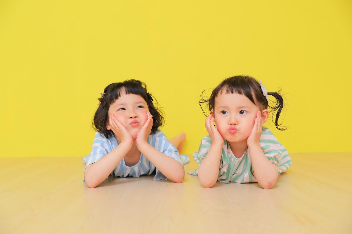 バースデー　お誕生日　女の子　姉妹フォト　キッズ写真　HAPISTA