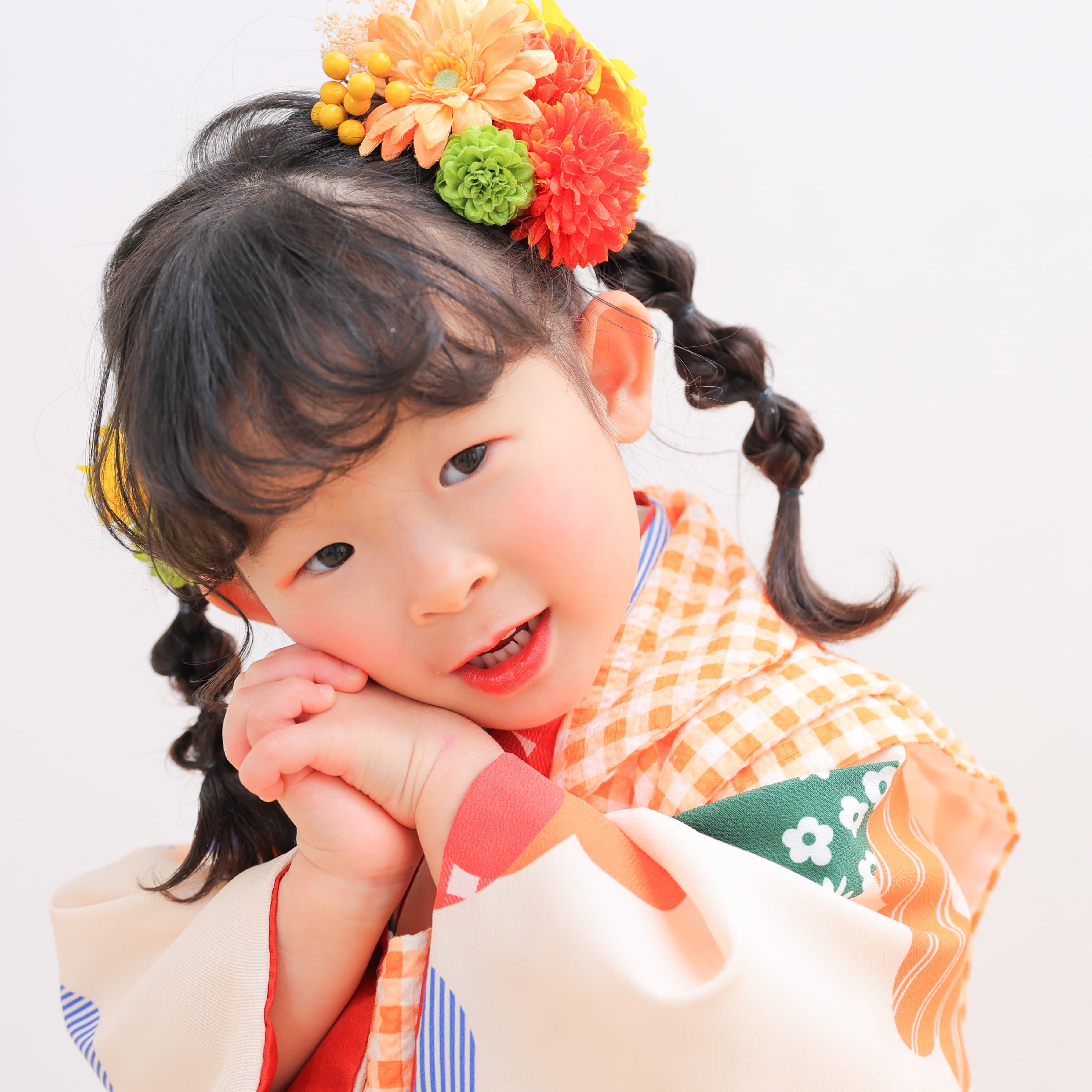 七五三　七五三撮影　753　753撮影　キッズフォトスタジオ　大阪フォトスタジオ