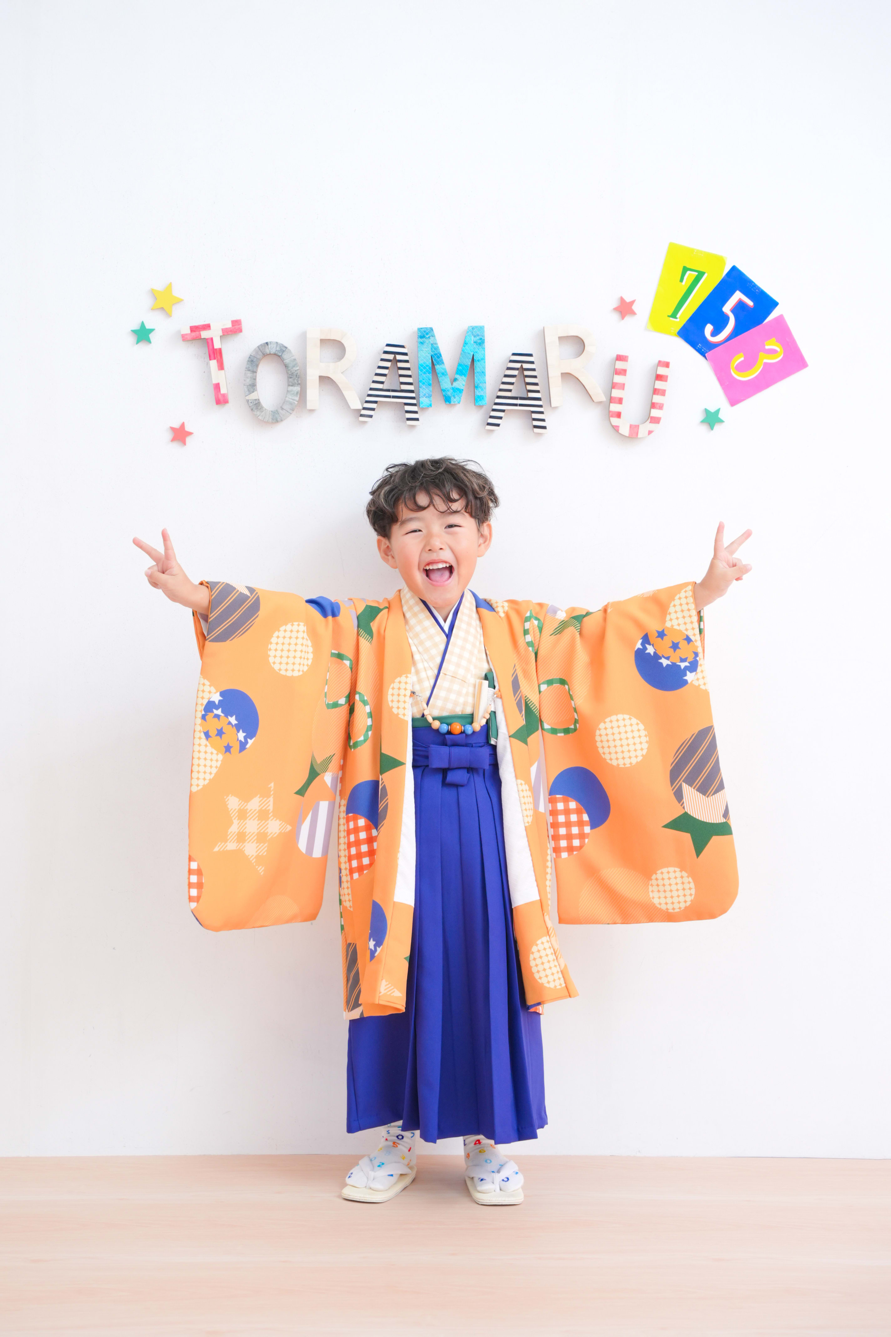 5歳男の子　753 七五三