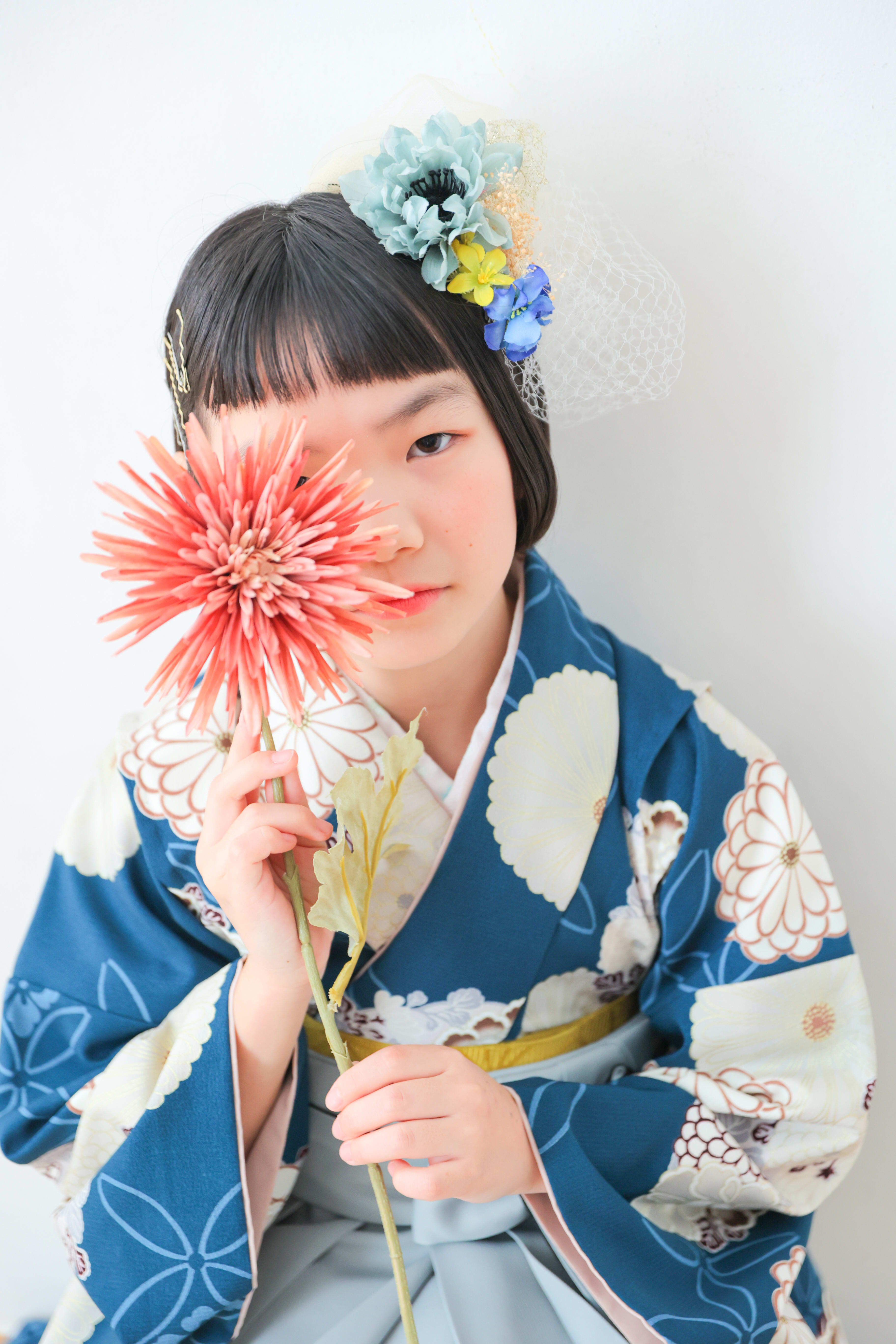 10歳女の子　2分の1成人式