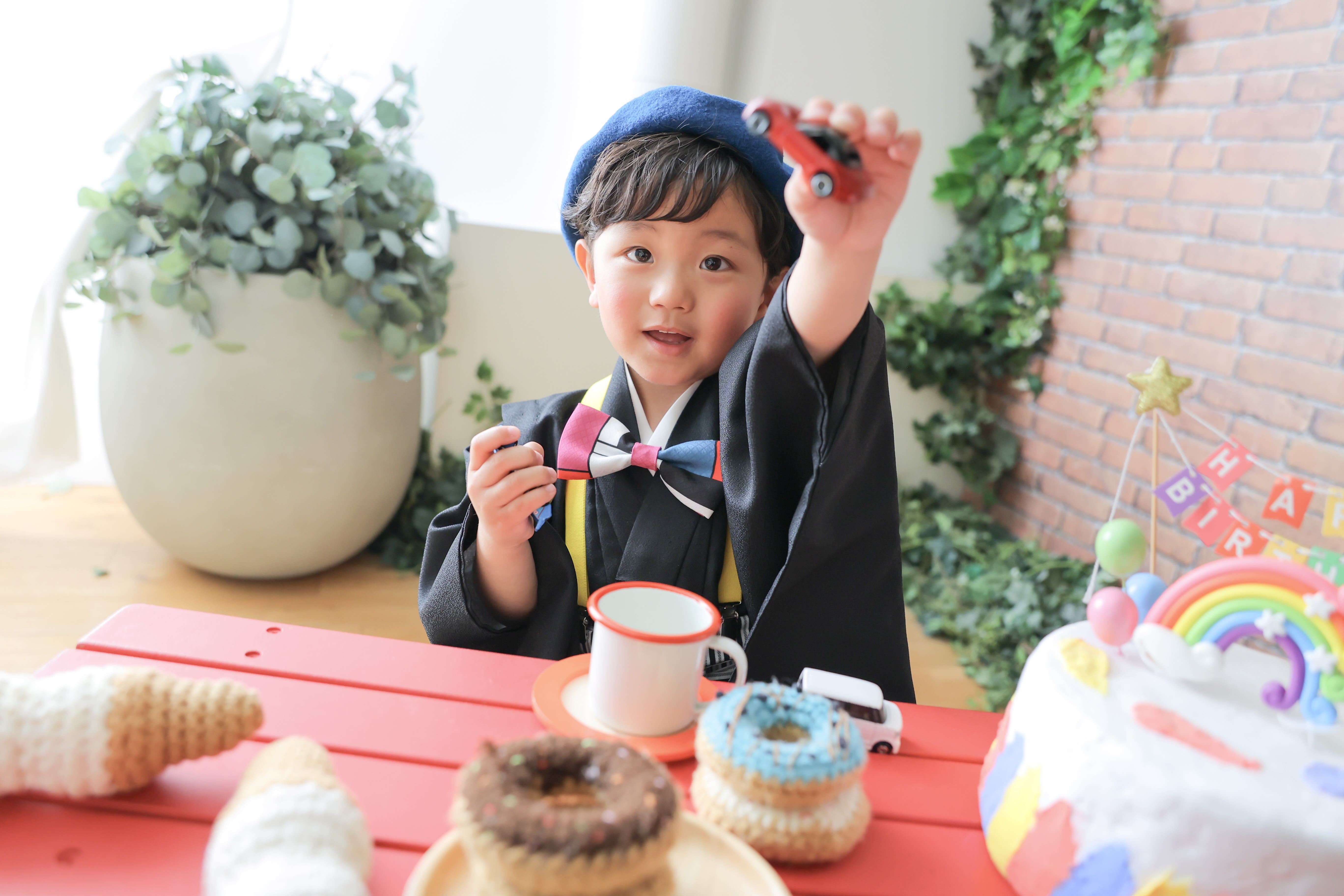 七五三　3歳男の子