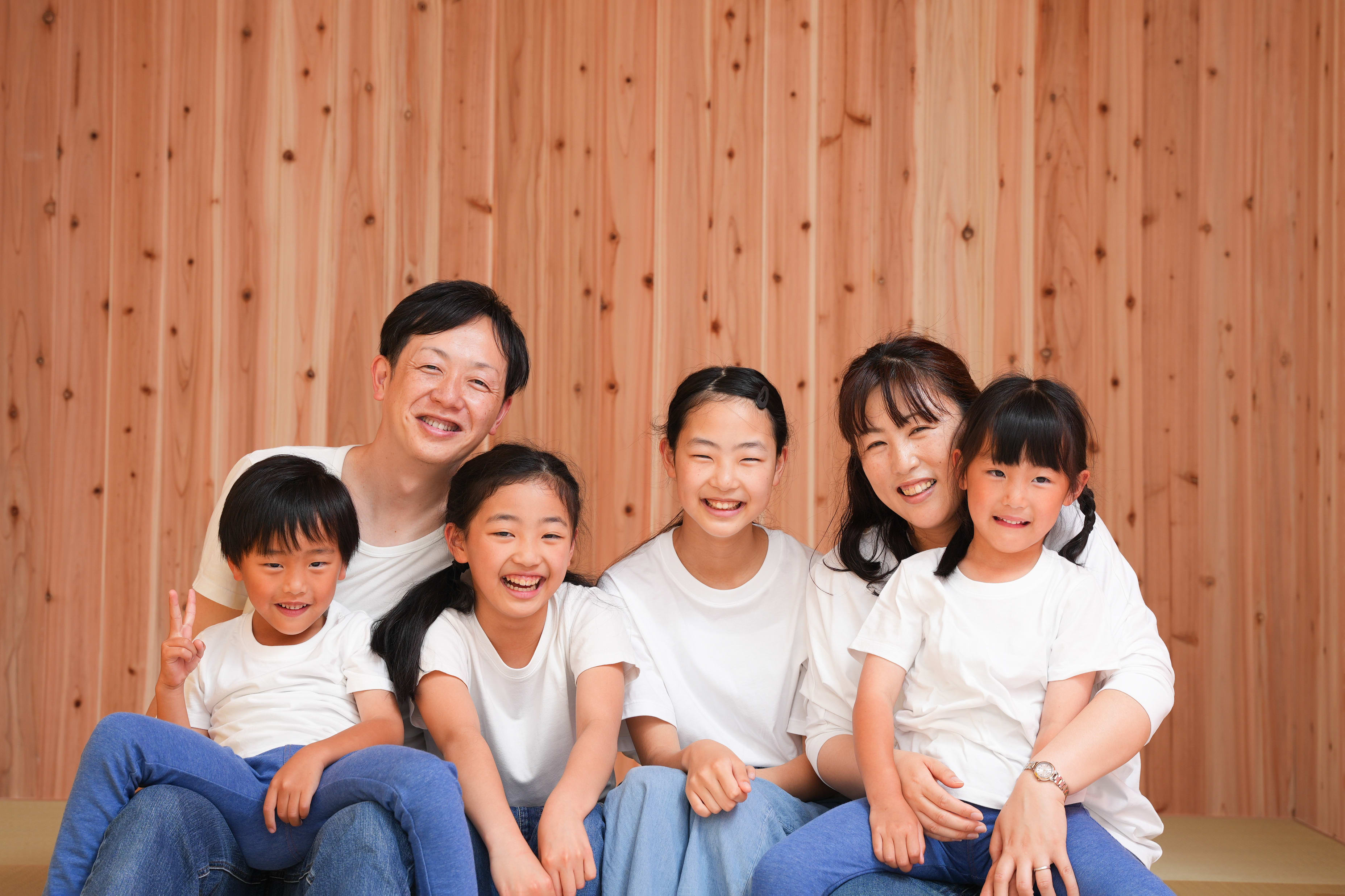 ファミリー　古希　家族写真