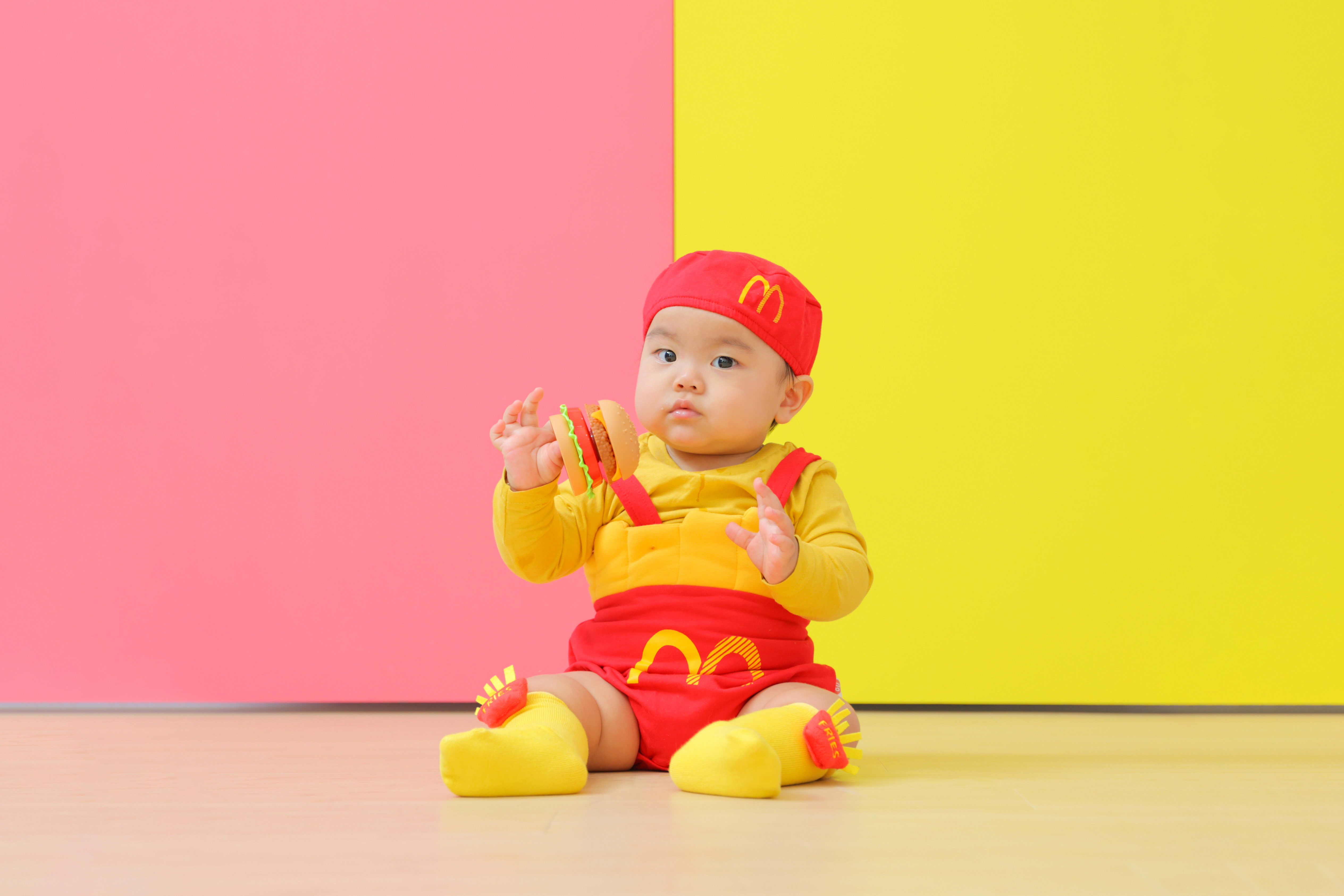 1歳男の子　1歳誕生日