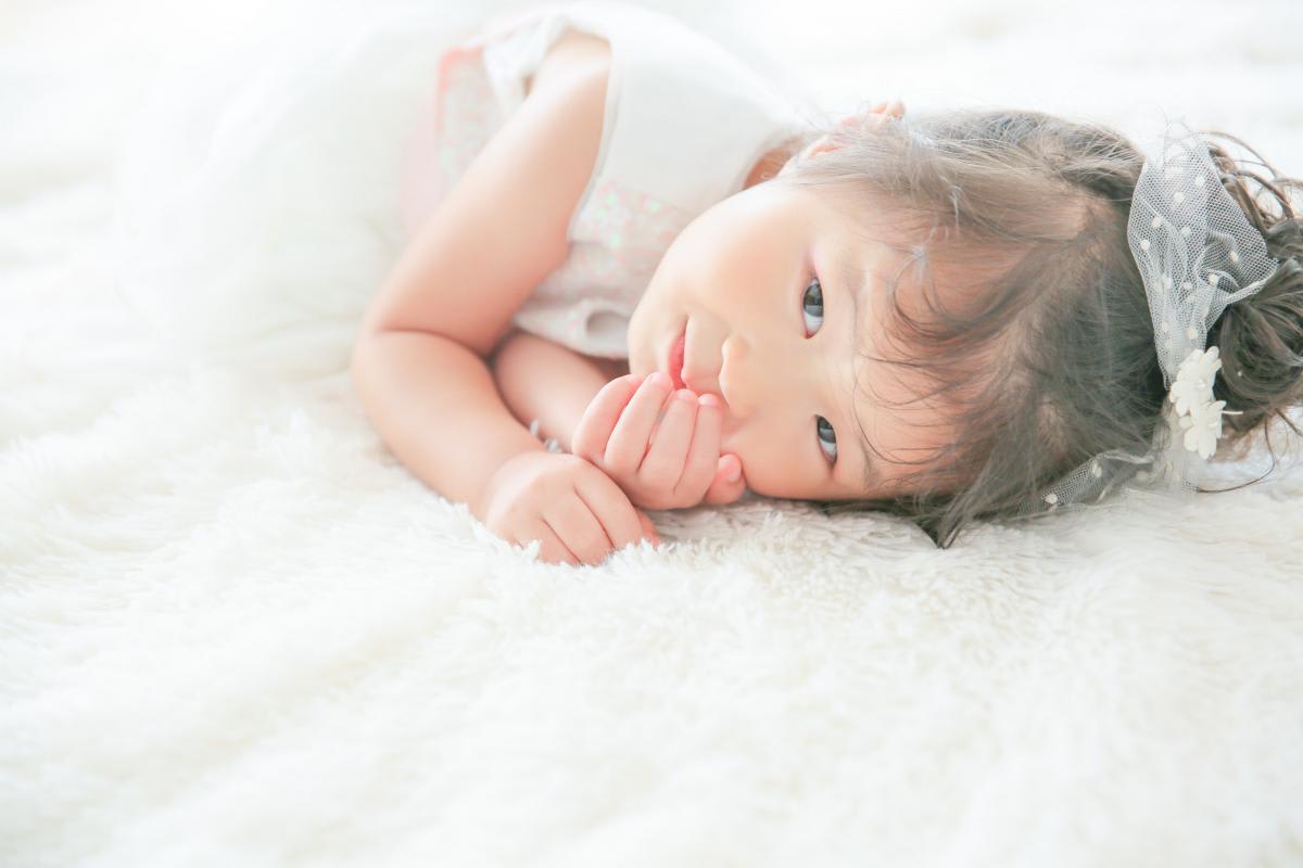 ファミリー　女の子　フォトスタジオ　ハピスタ