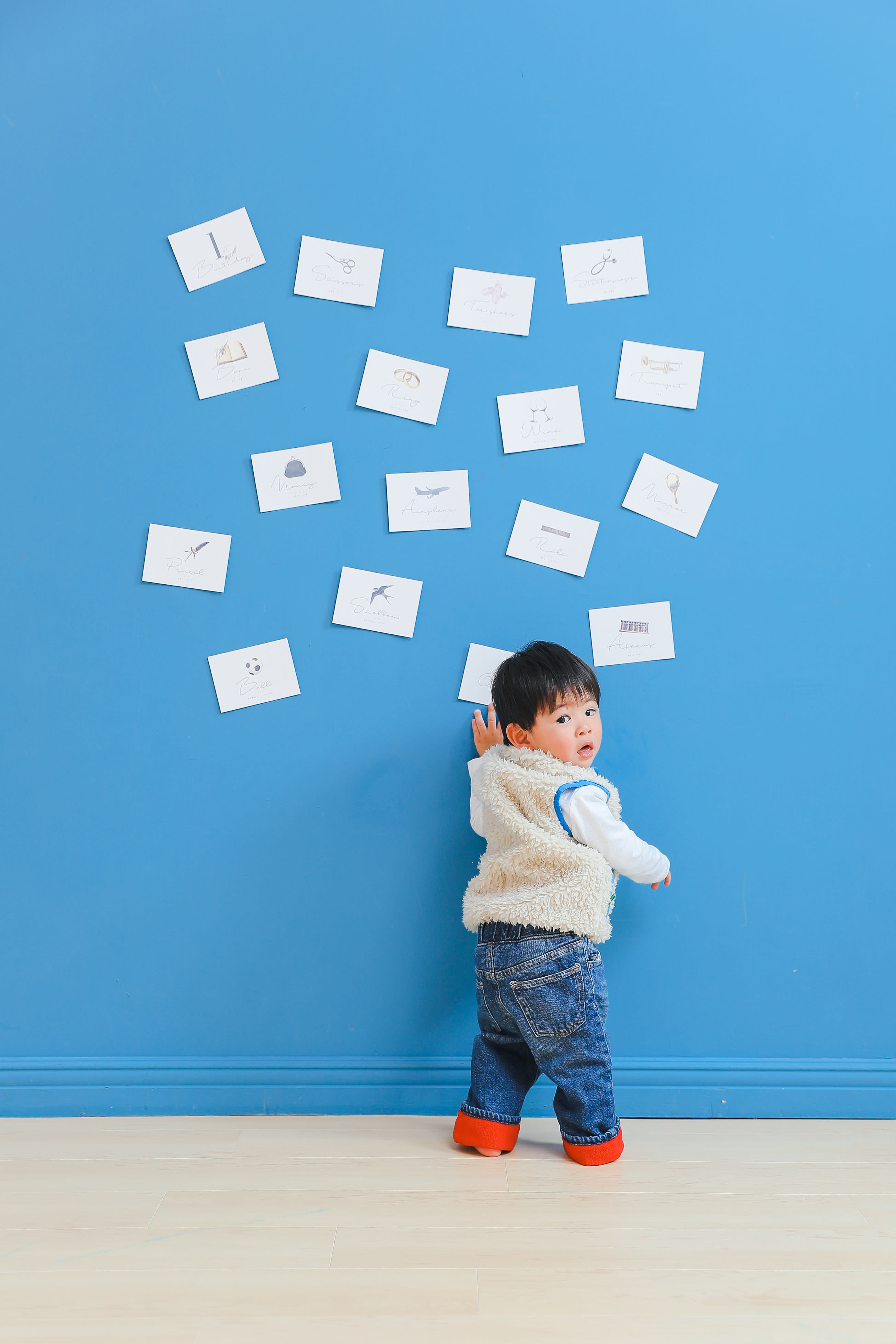 バースデー　お誕生日　男の子　キッズ写真　HAPISTA