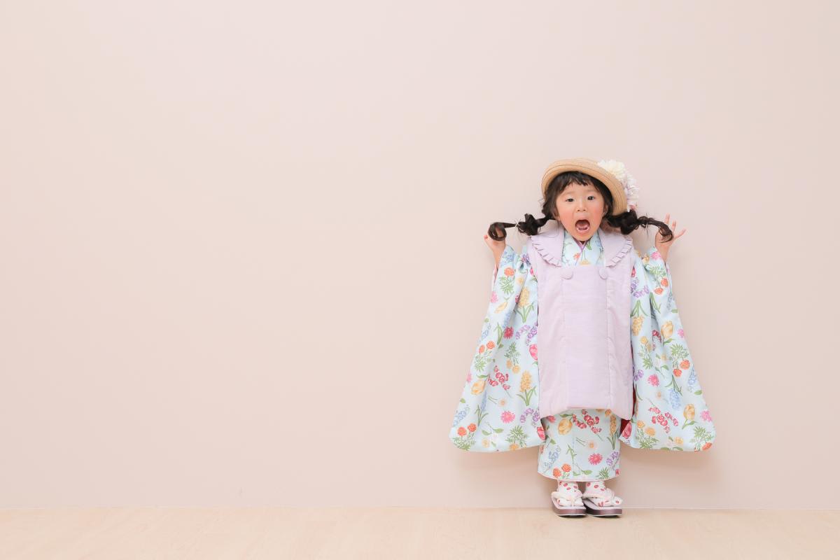 七五三　記念写真　女の子　キッズフォトハウス　HAPISTA