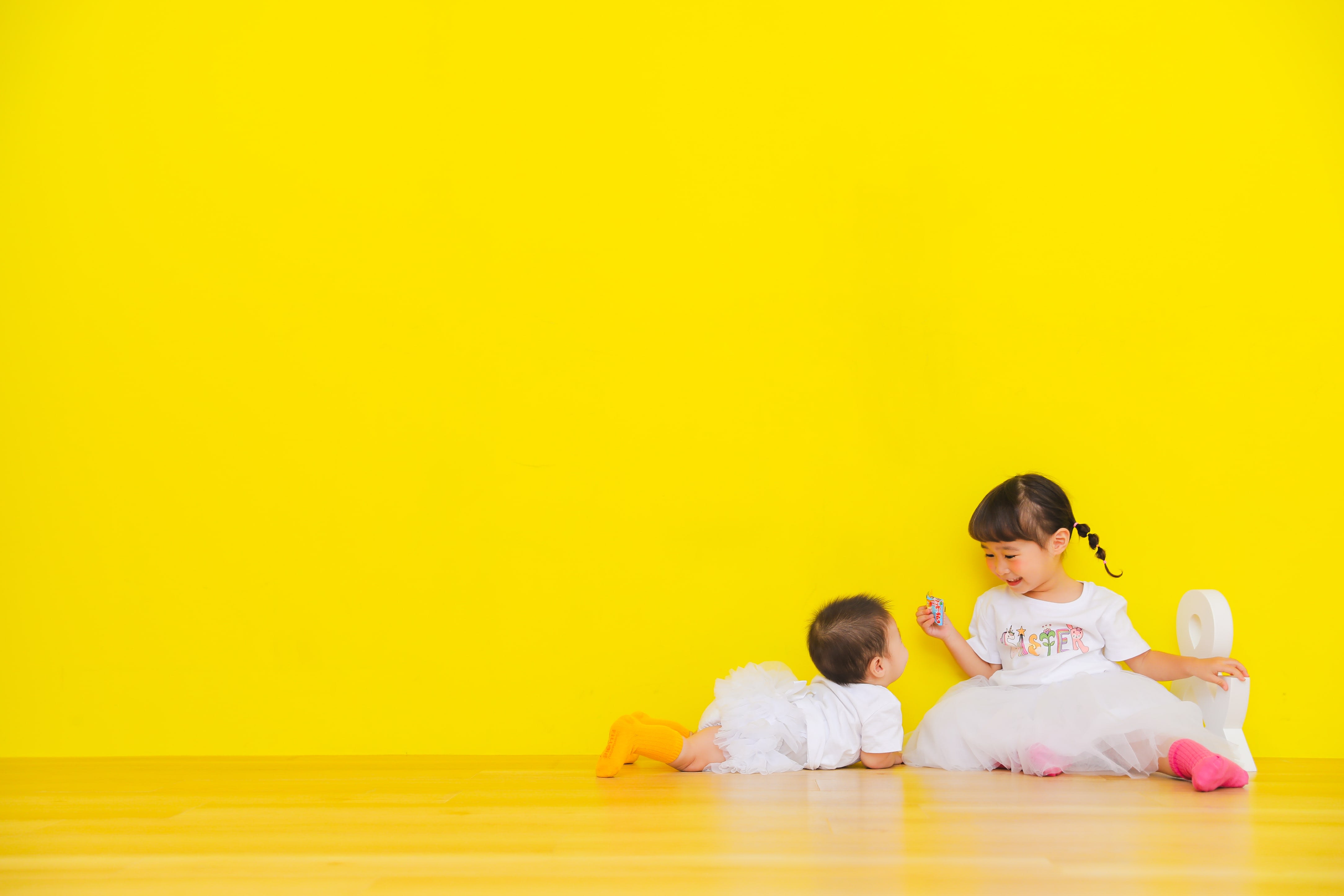 七五三前撮り　家族写真　３歳女の子
