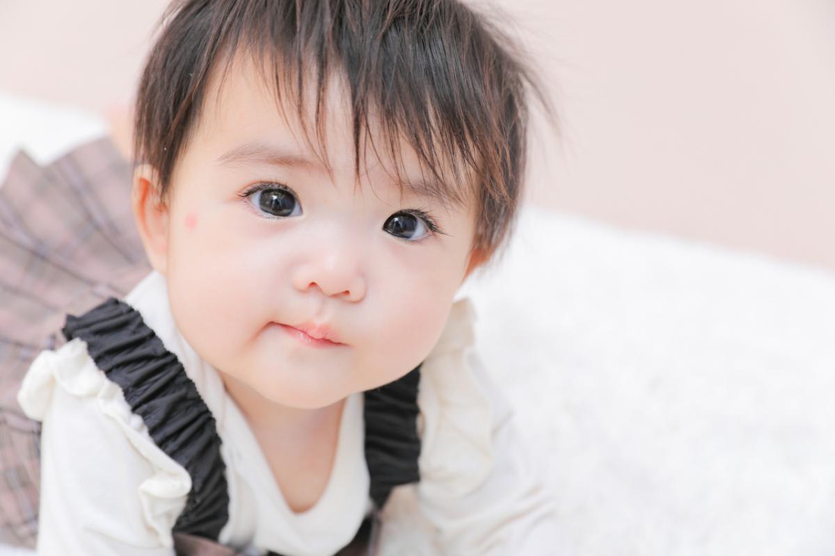 ベビーフォト　赤ちゃん　記念日　キッズフォトスタジオ　HAPISTA