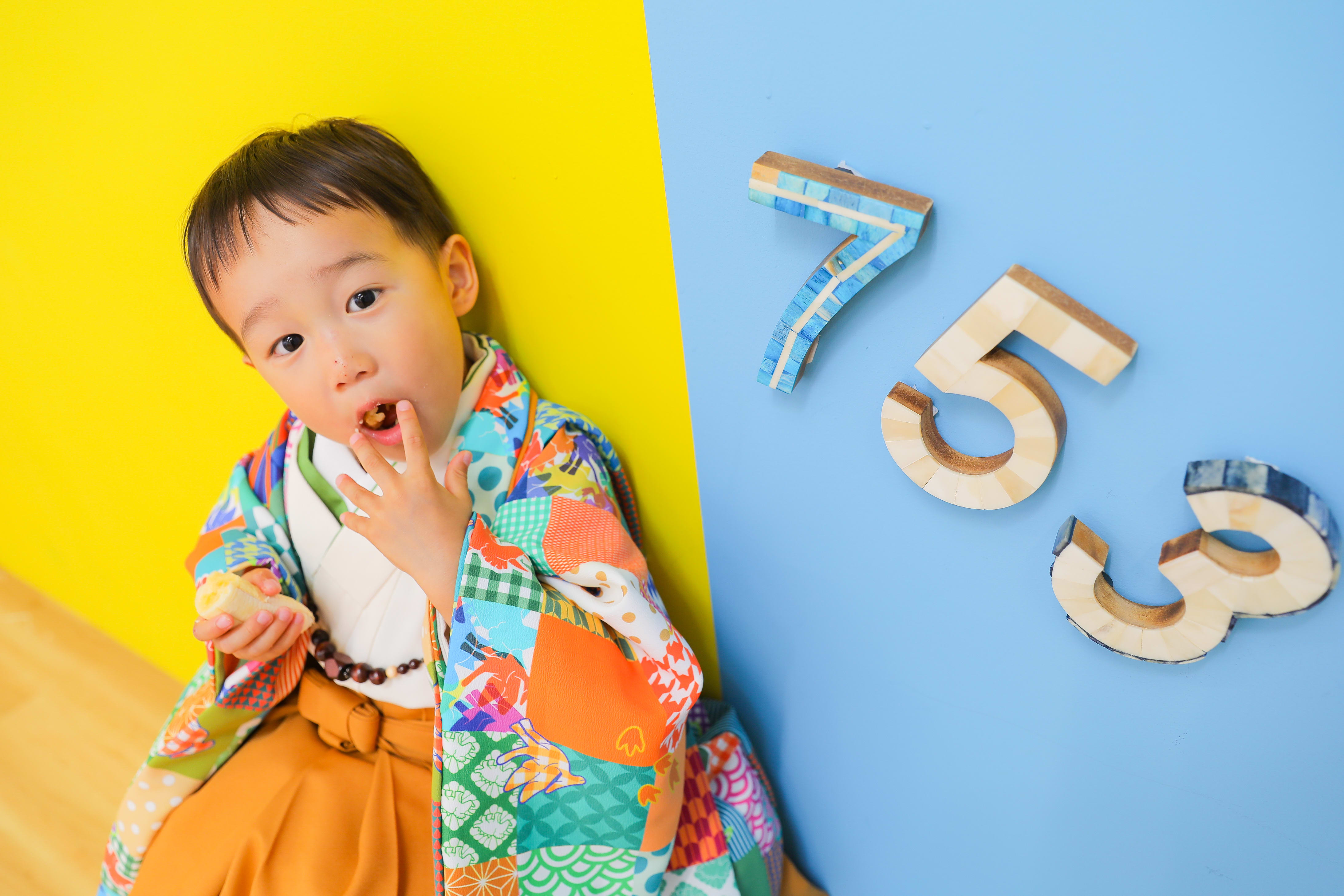 3歳　男の子　七五三