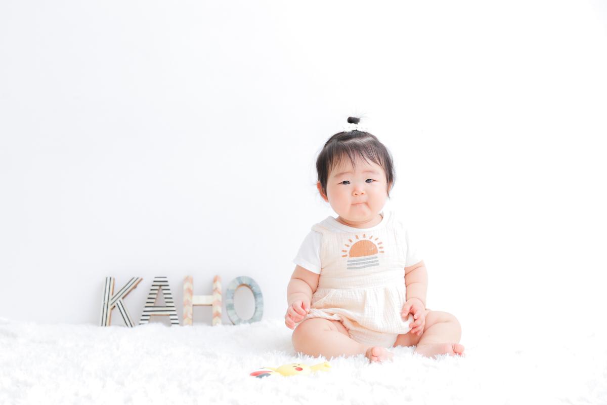 ベビーフォト　赤ちゃん　記念日　キッズフォトスタジオ　HAPISTA