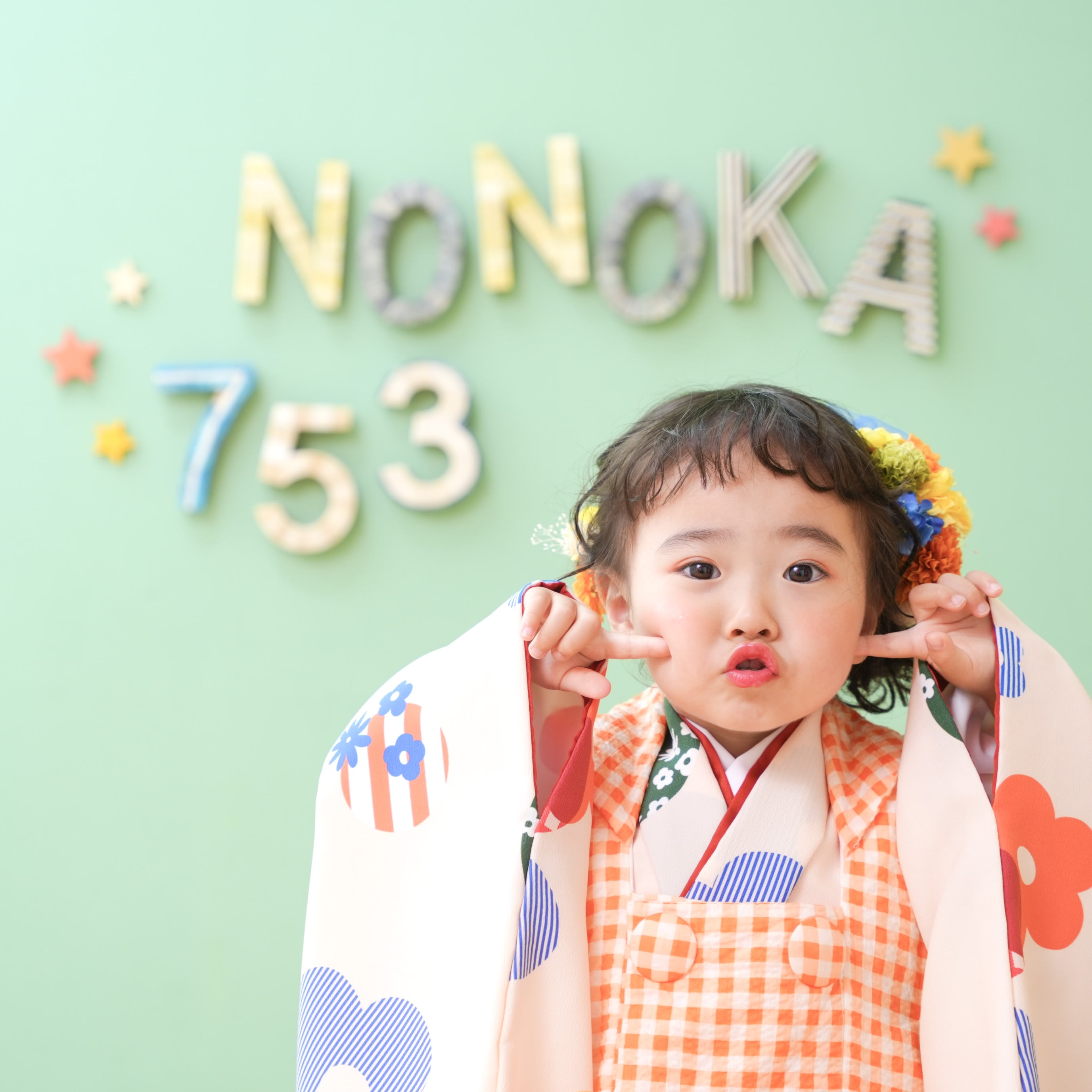 七五三　3歳女の子