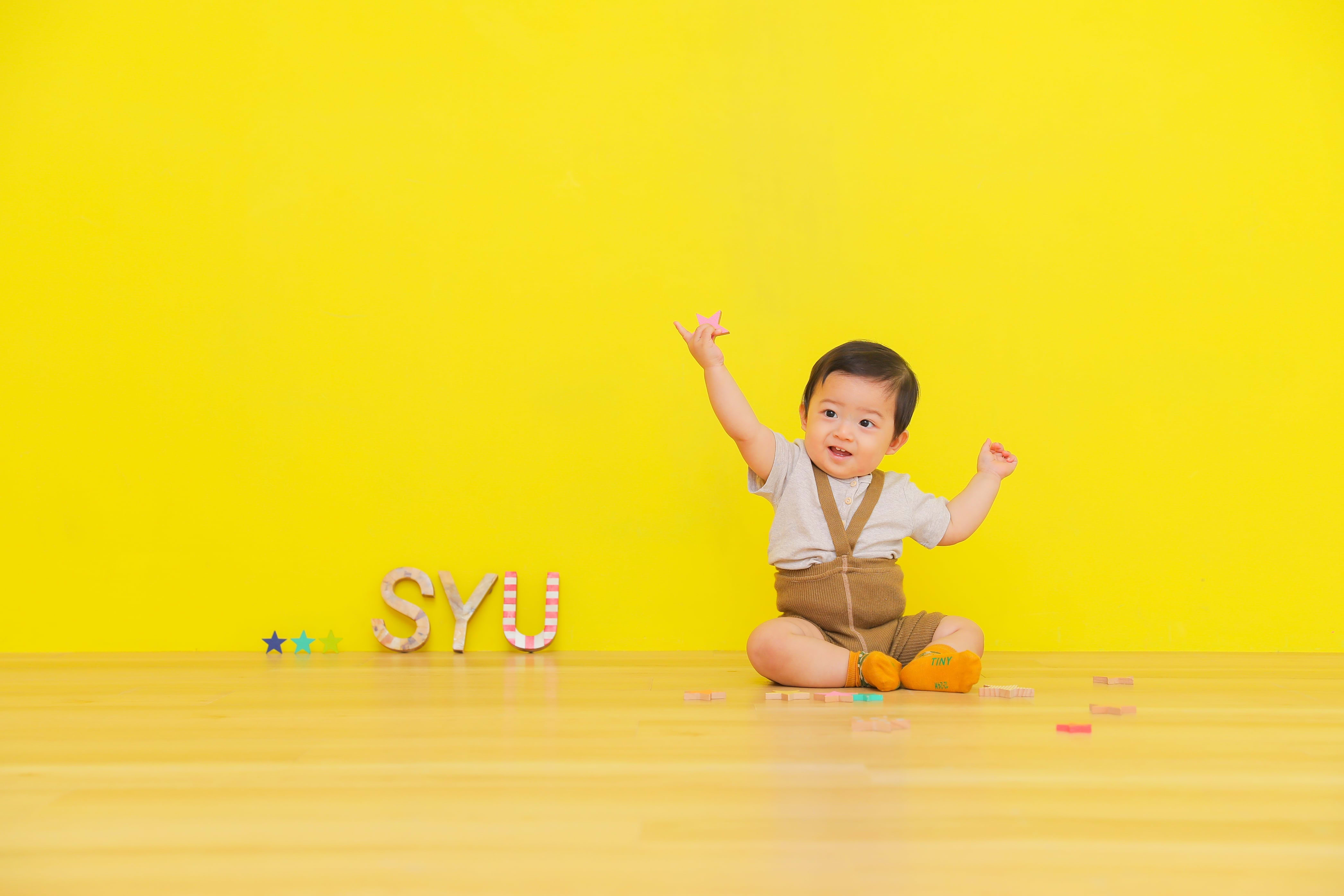 1歳誕生日　バースデーフォト　誕生日撮影　家族写真　世田谷区