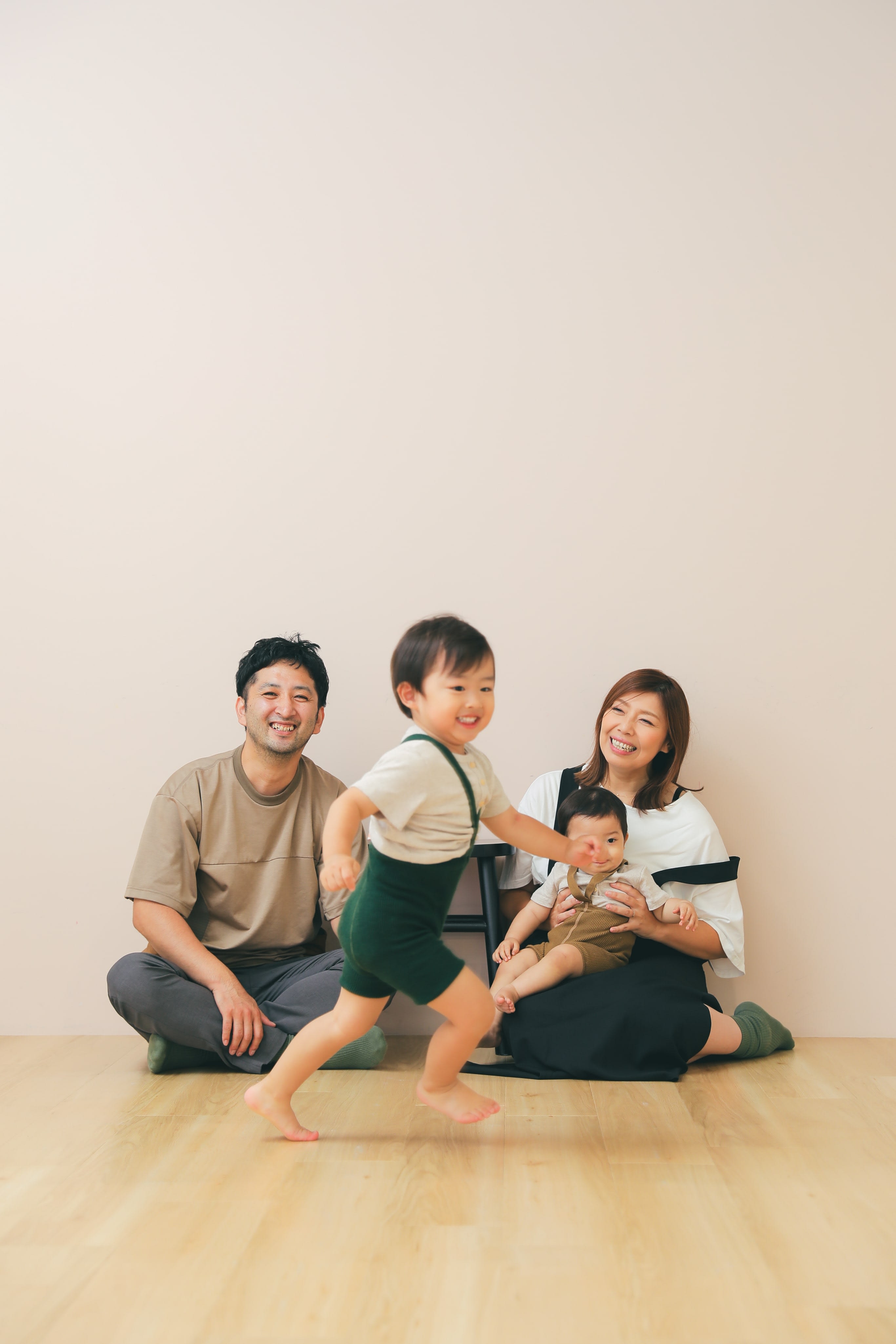 1歳誕生日　バースデーフォト　誕生日撮影　家族写真　世田谷区