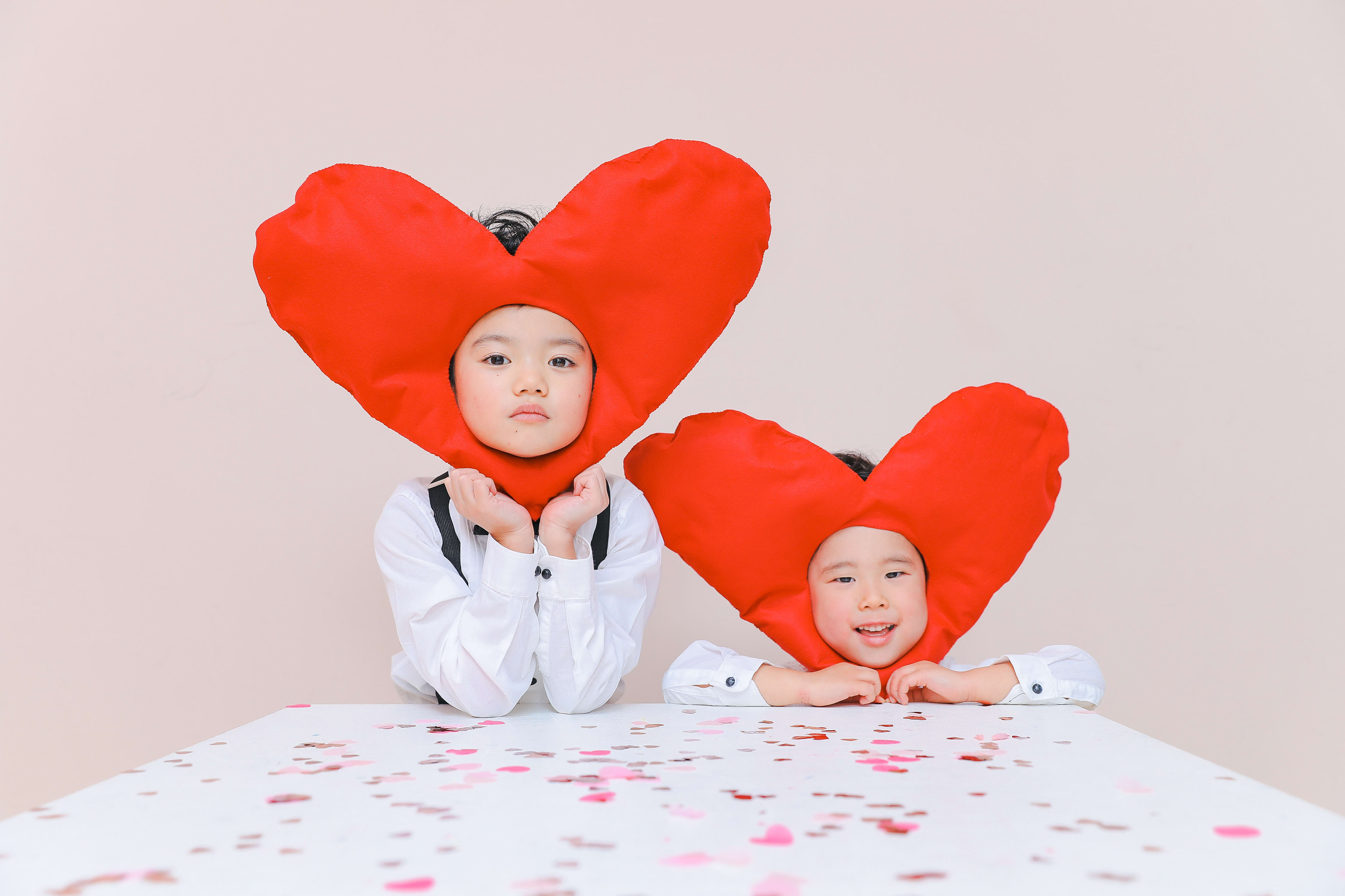 バースデー　お誕生日　ハート　女の子　キッズ写真　HAPISTA