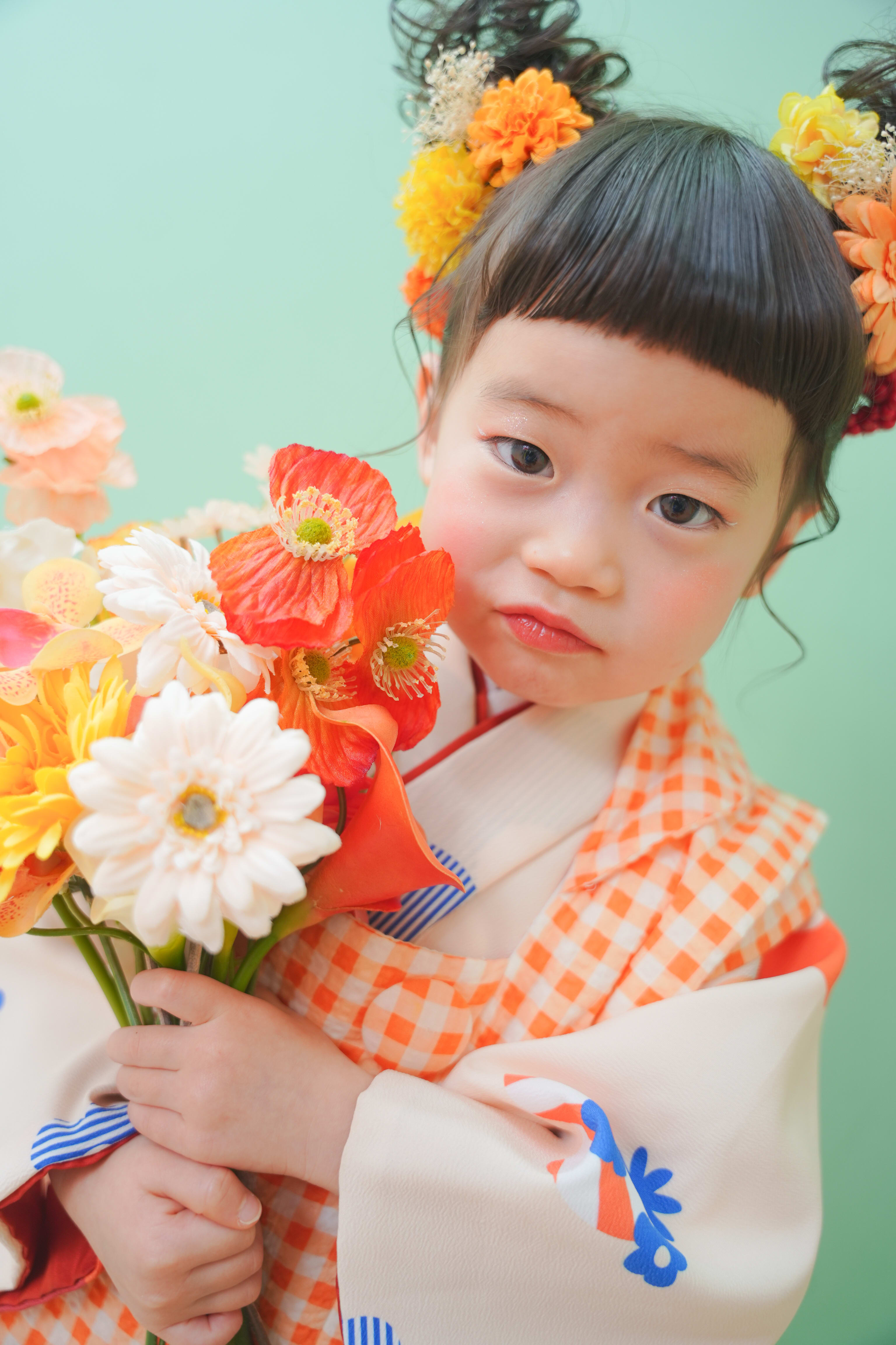 七五三　3歳女の子