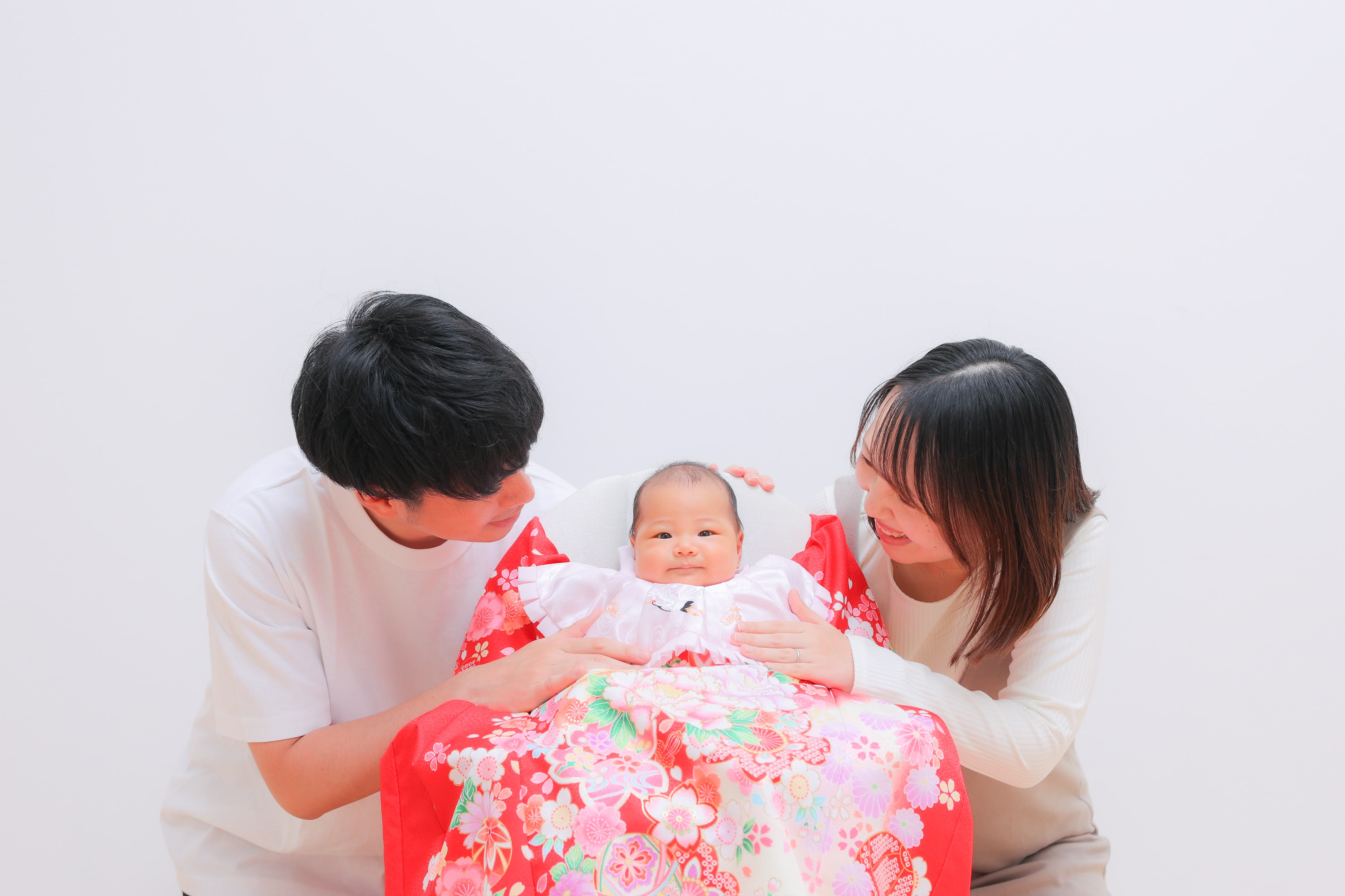 お宮参り　キッズ写真 　ファミリー　HAPISTA