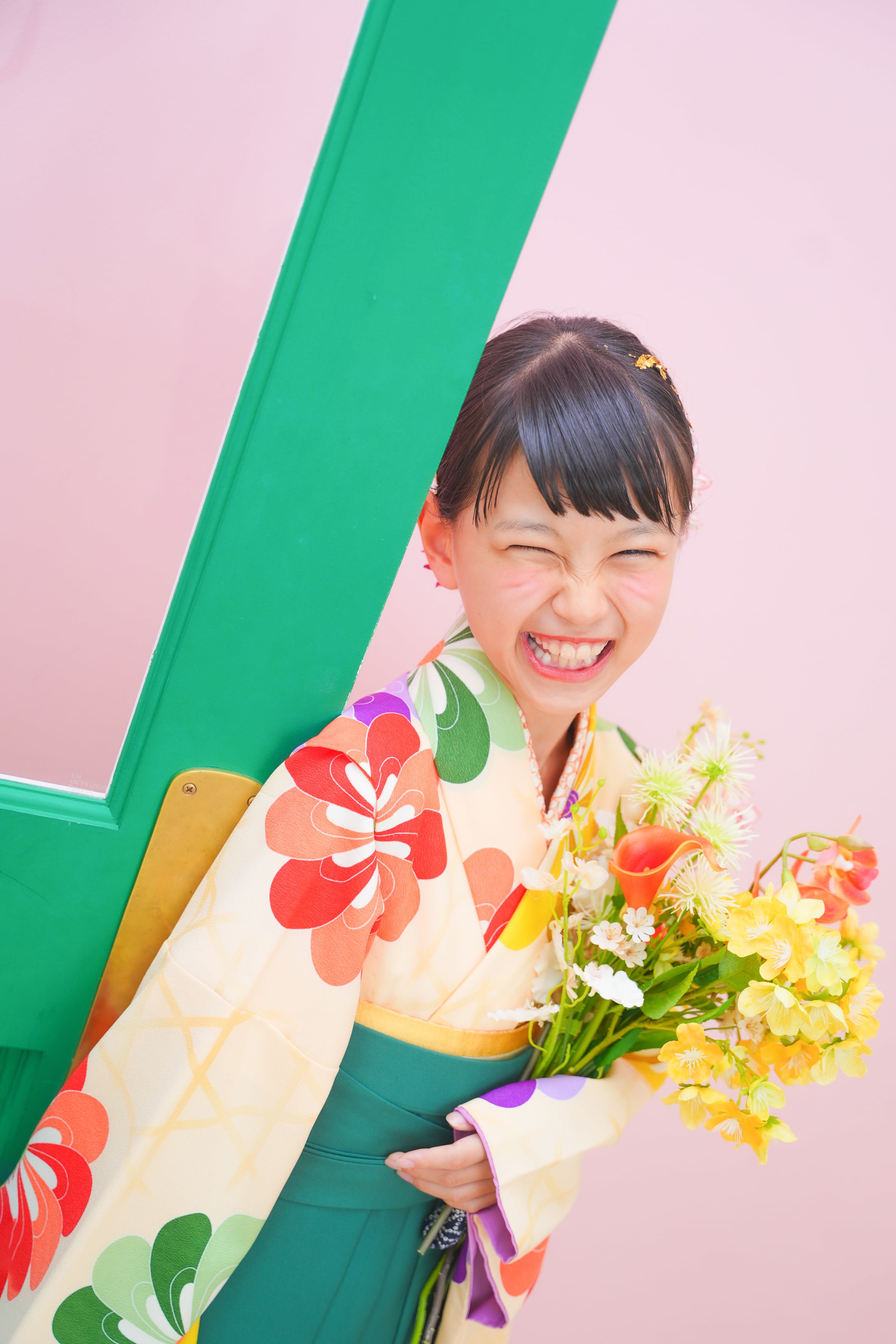 二分の一成人式　着物　10歳　女の子