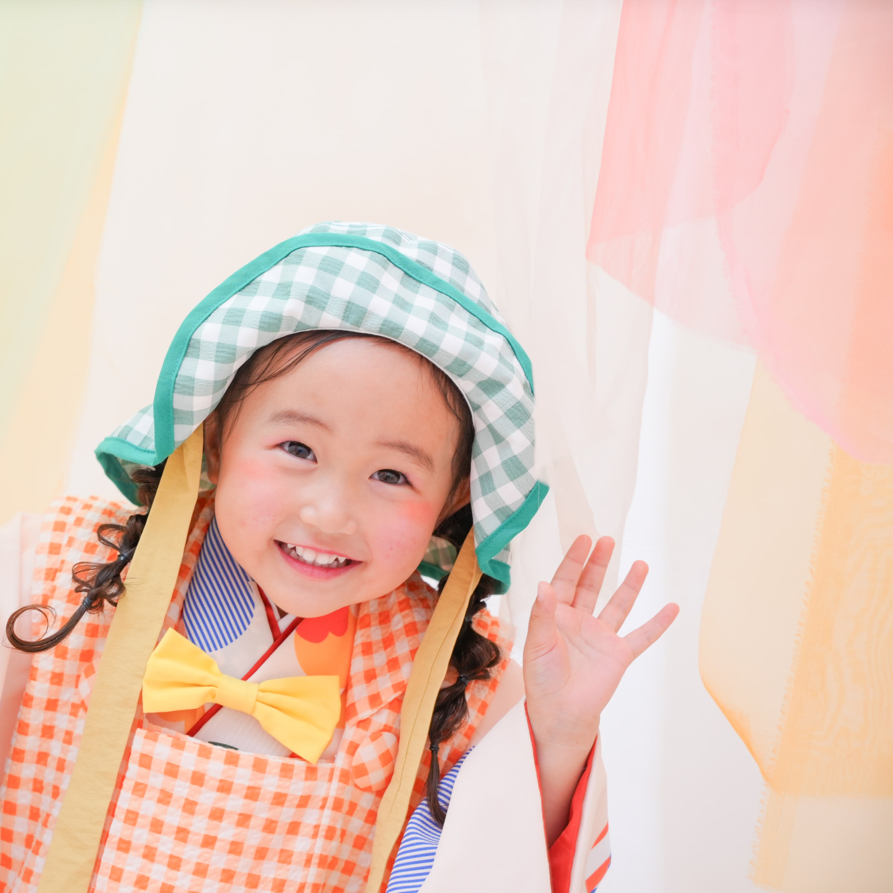 3歳　女の子　着物　七五三