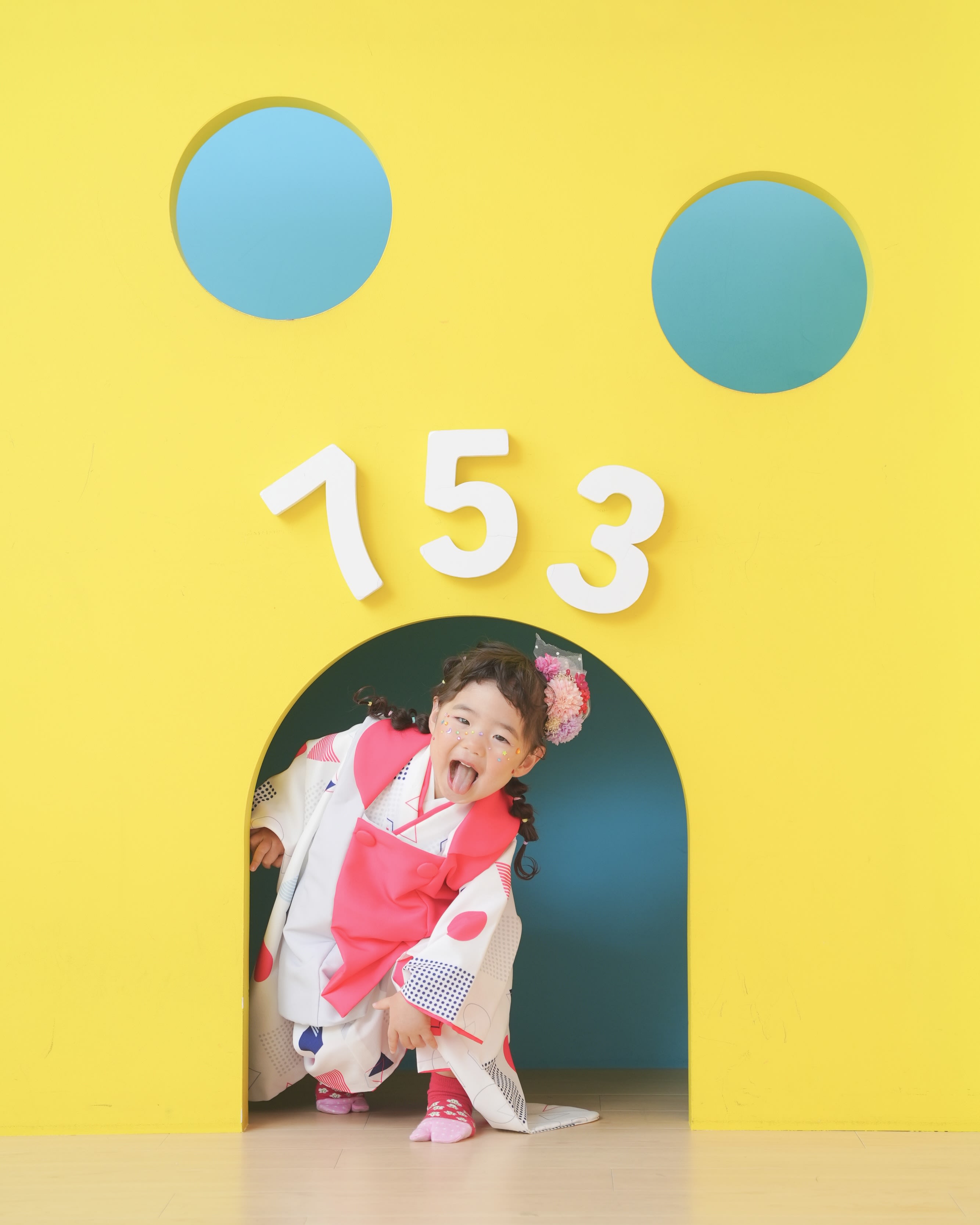 七五三　3歳女の子