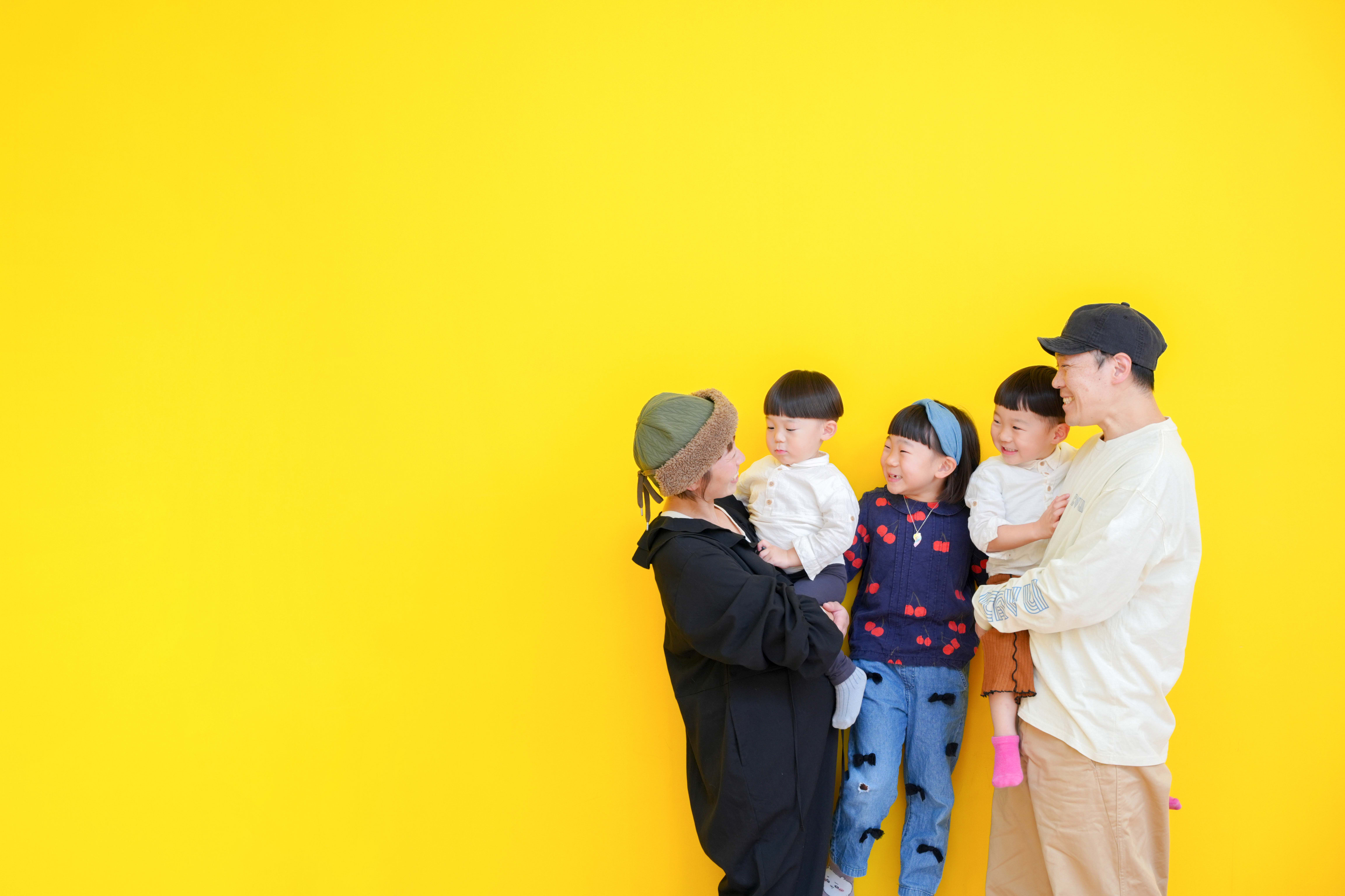 家族写真　兄弟写真