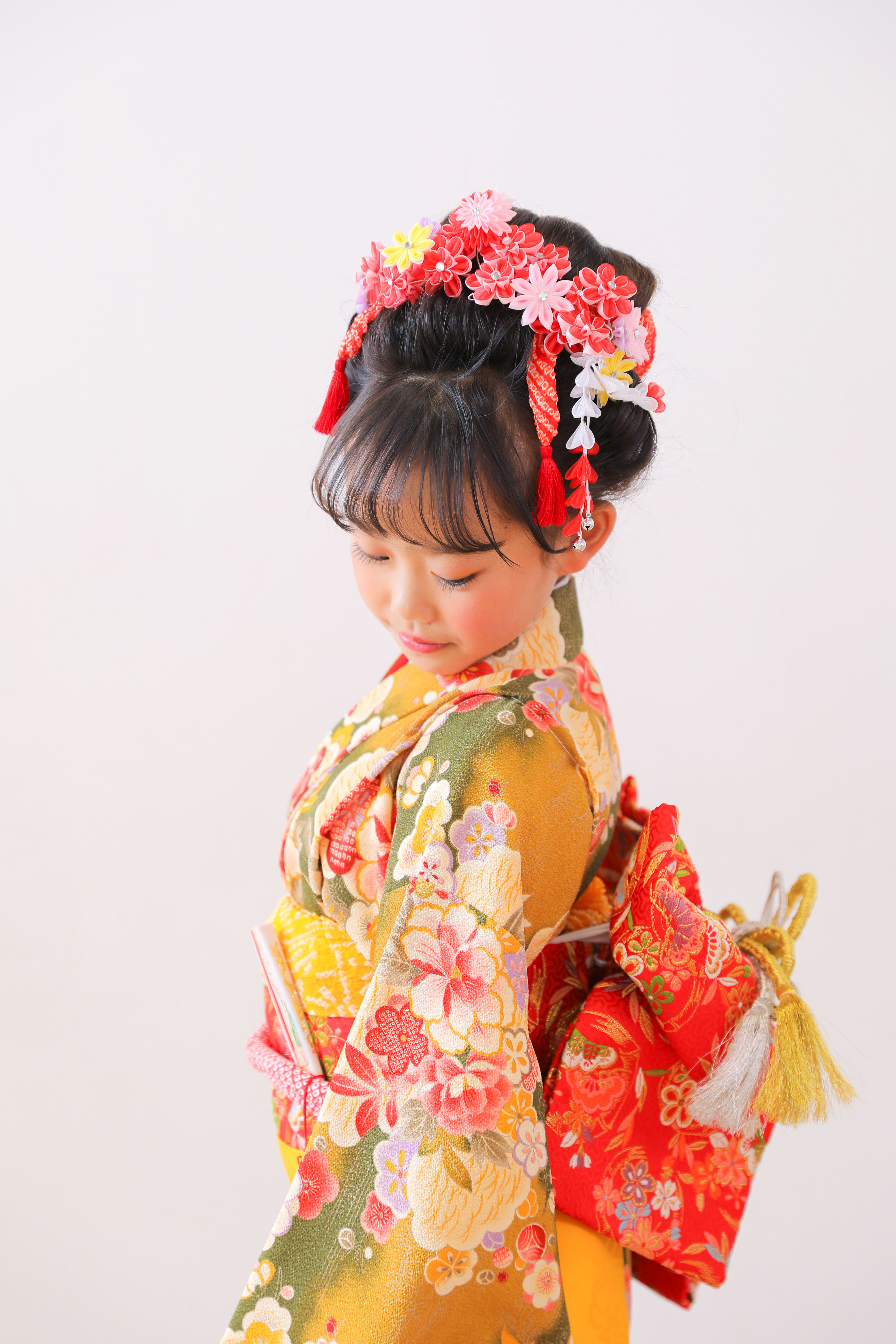 7歳女の子　753 七五三